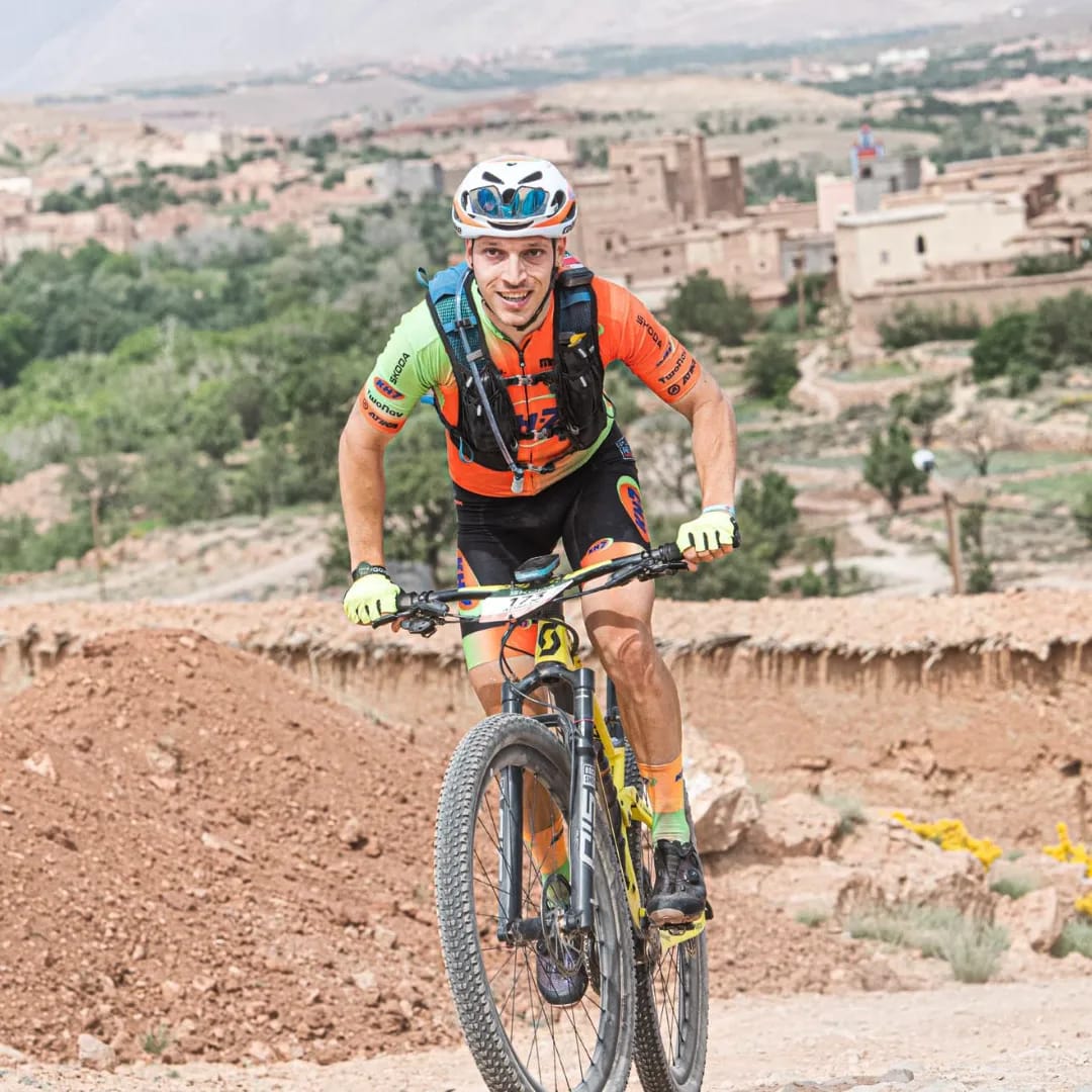 Adrián Soriano, en un momento de la prueba. 