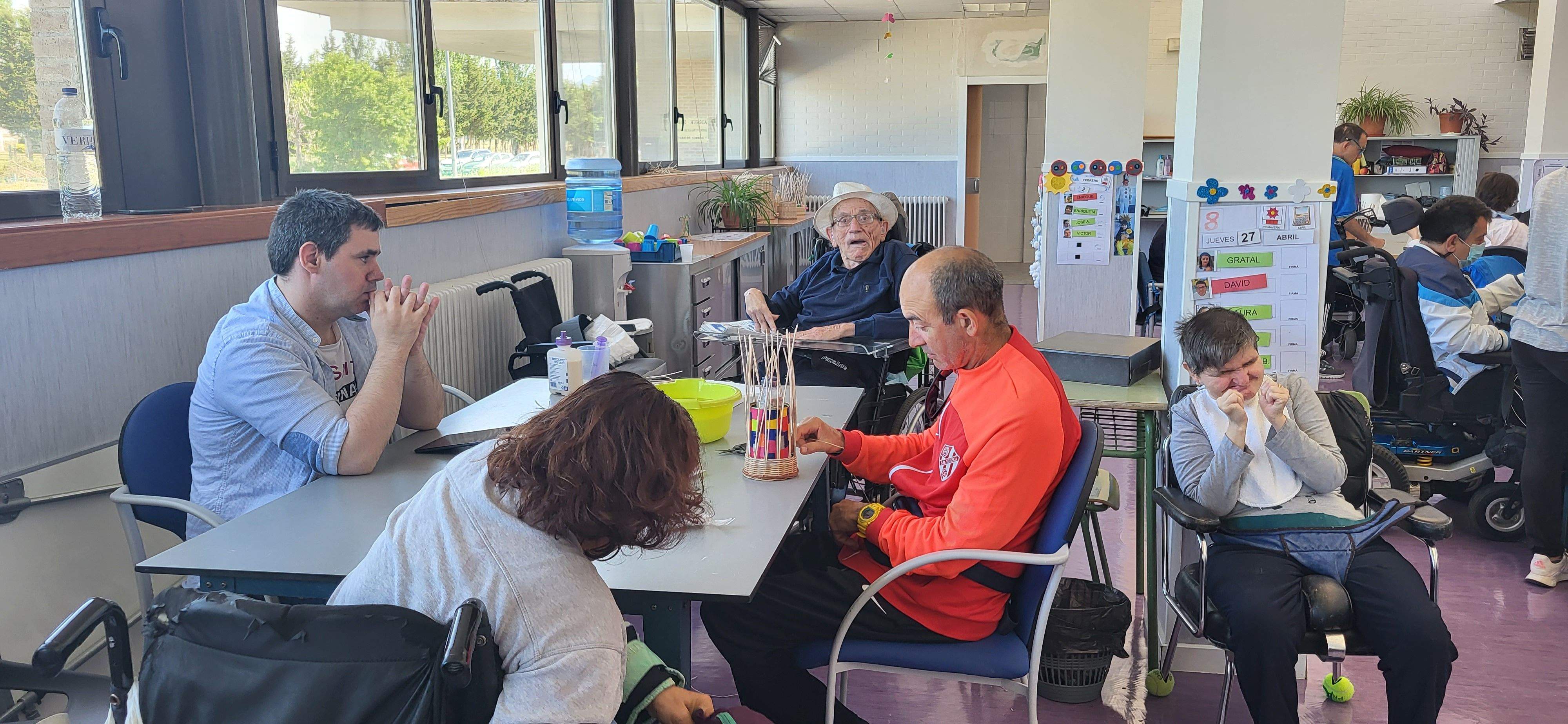 Aspace Huesca, a pocos días de la 11º Marcha. Foto Myriam Martínez