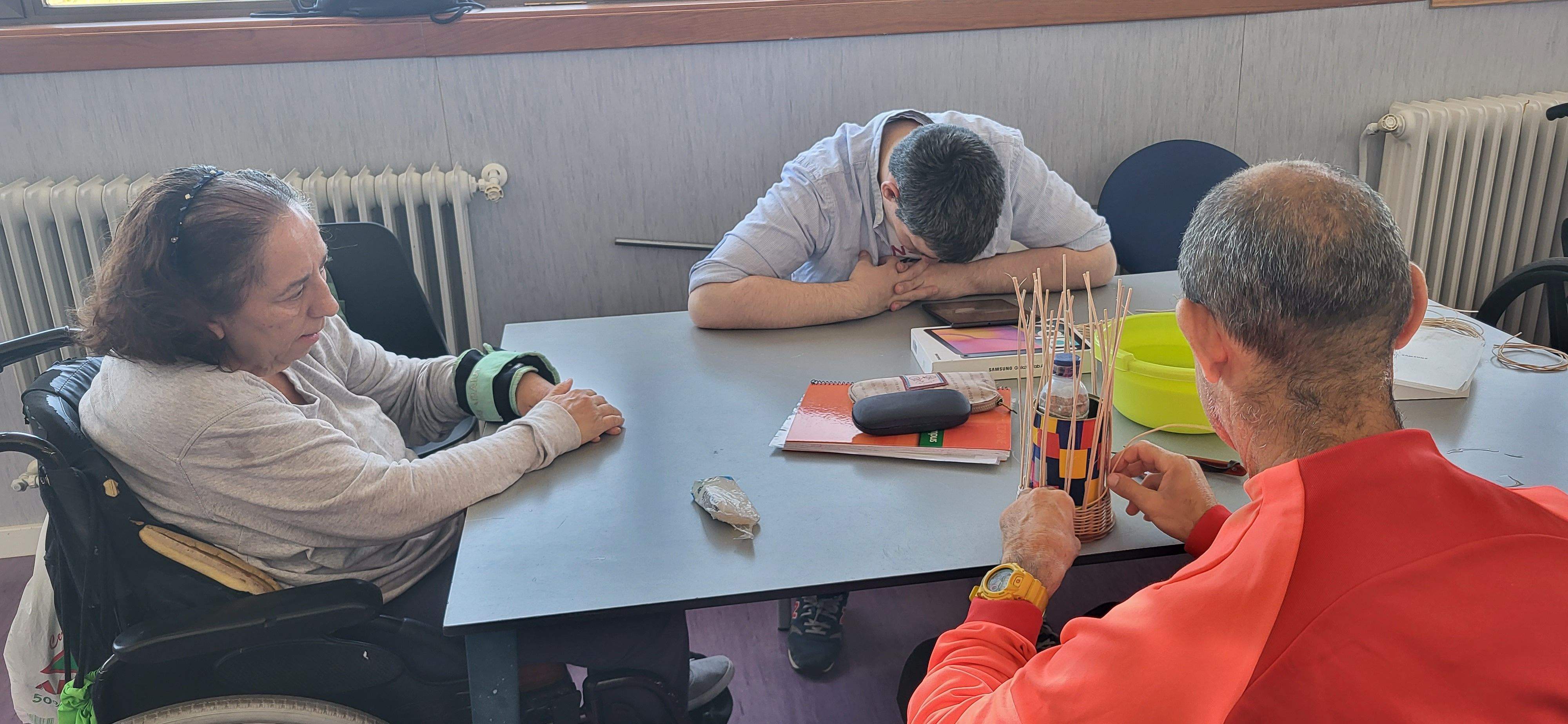 Aspace Huesca, a pocos días de la 11º Marcha. Foto Myriam Martínez