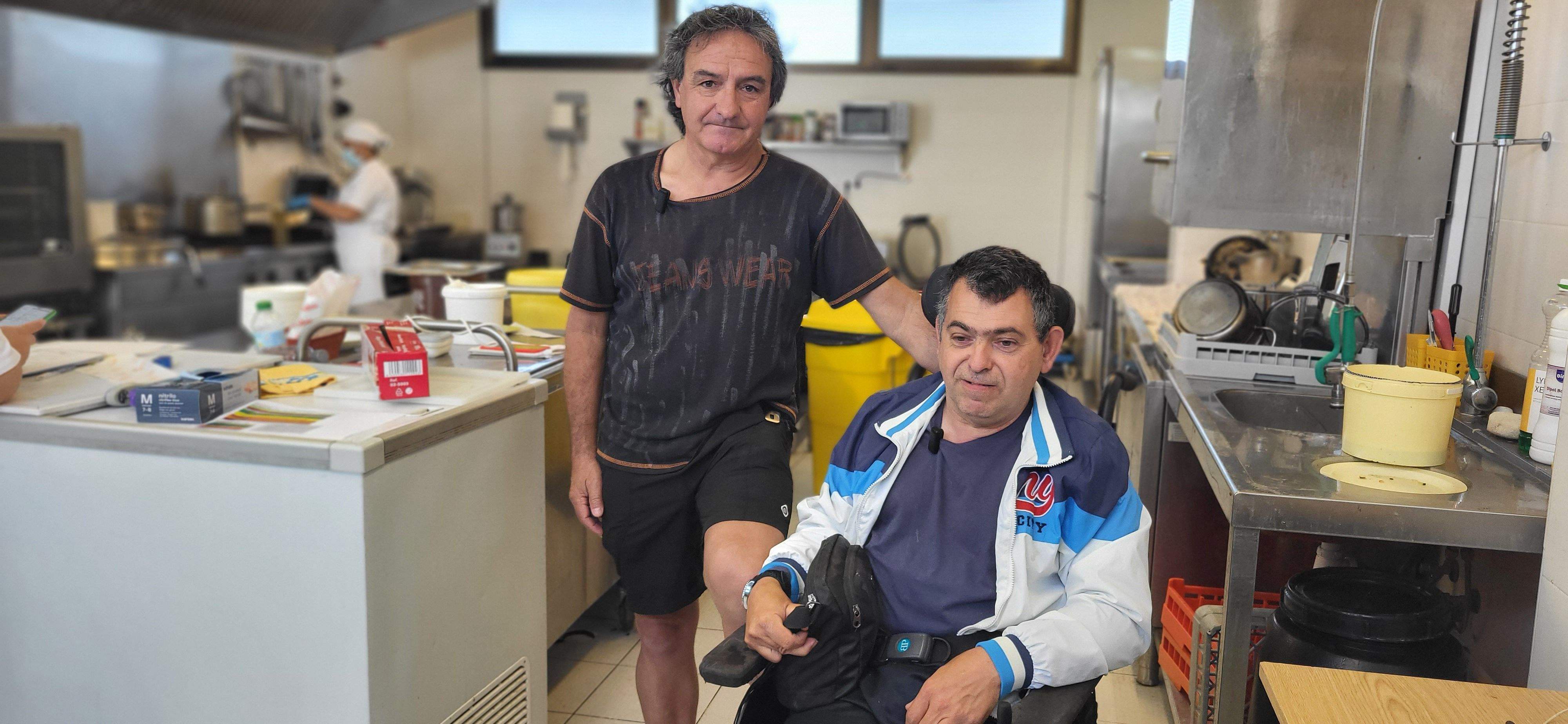 Miguel y Víctor. Foto Myriam Martínez