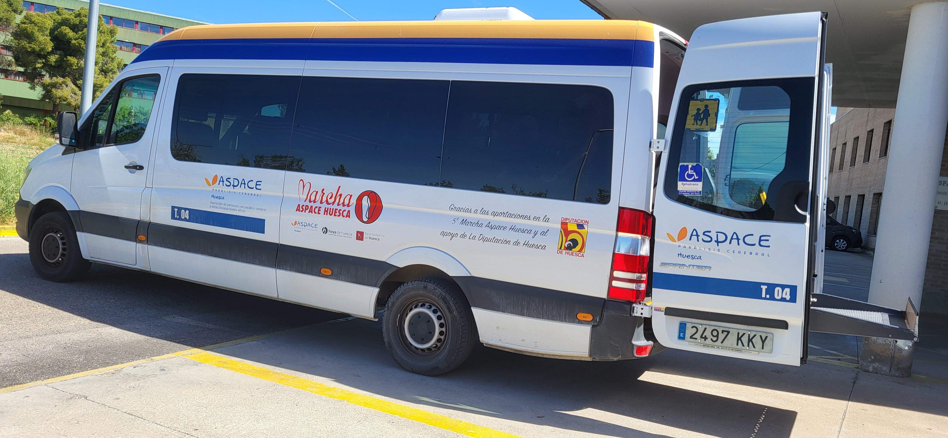 Aspace Huesca, a pocos días de la 11º Marcha. Foto Myriam Martínez