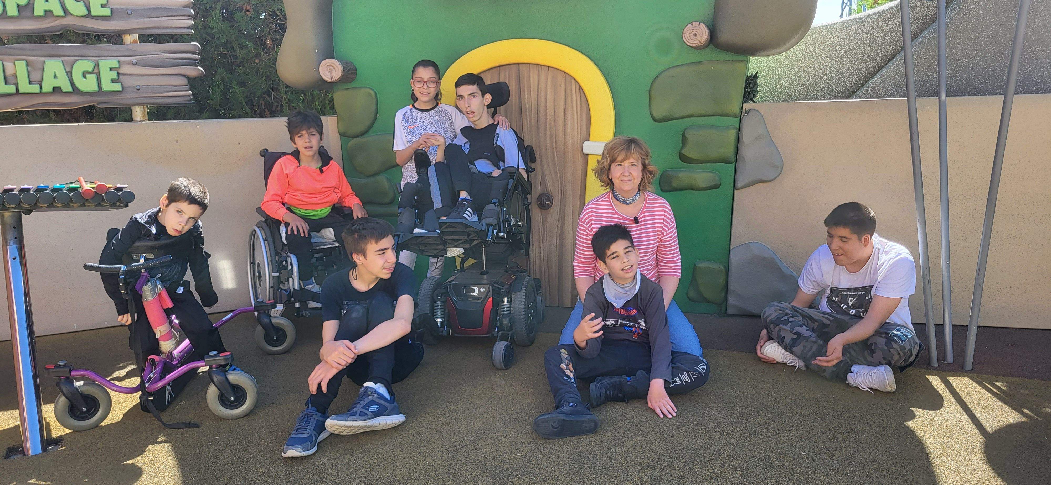 Aspace Huesca, a pocos días de la 11º Marcha. Foto Myriam Martínez