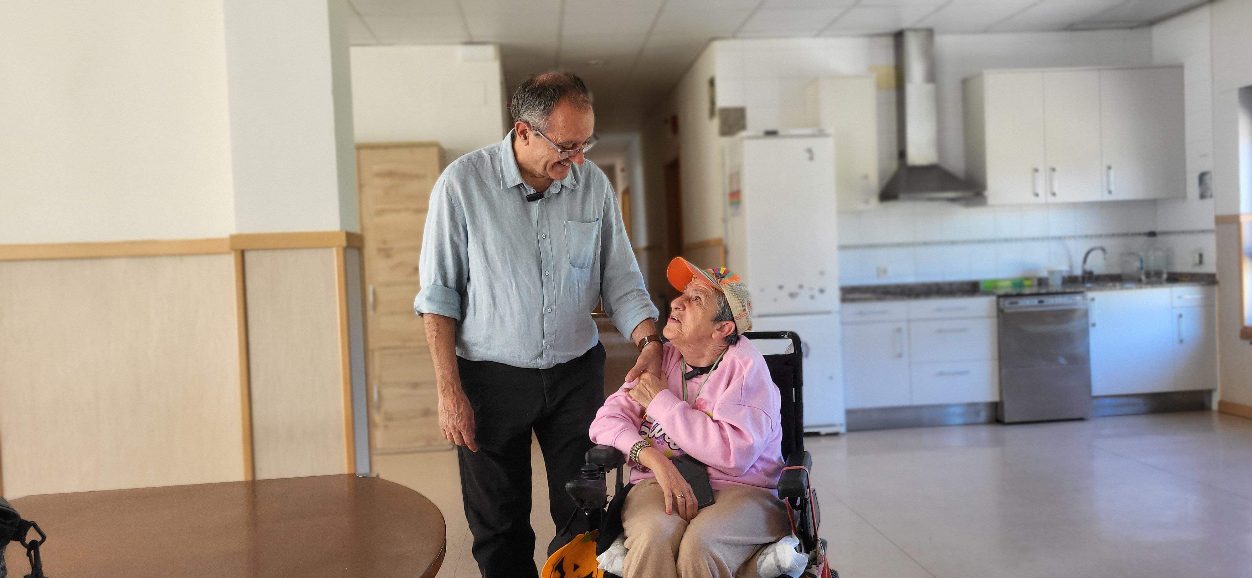 Aspace Huesca, a pocos días de la 11º Marcha. Foto Myriam Martínez