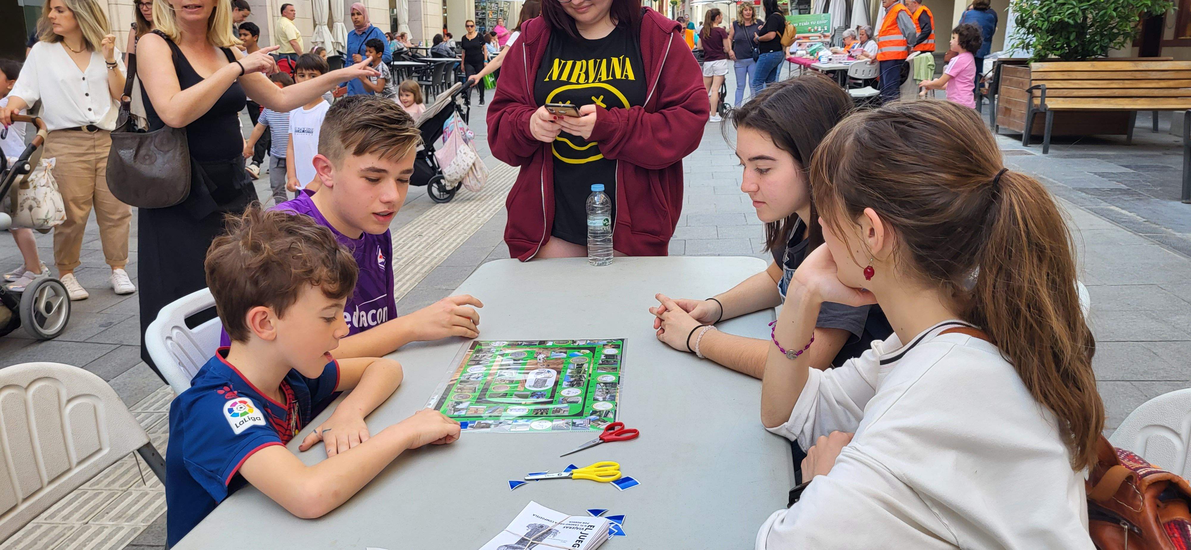 Huesca celebra el Día del Juego en la Calle. Foto: Mercedes Manterola