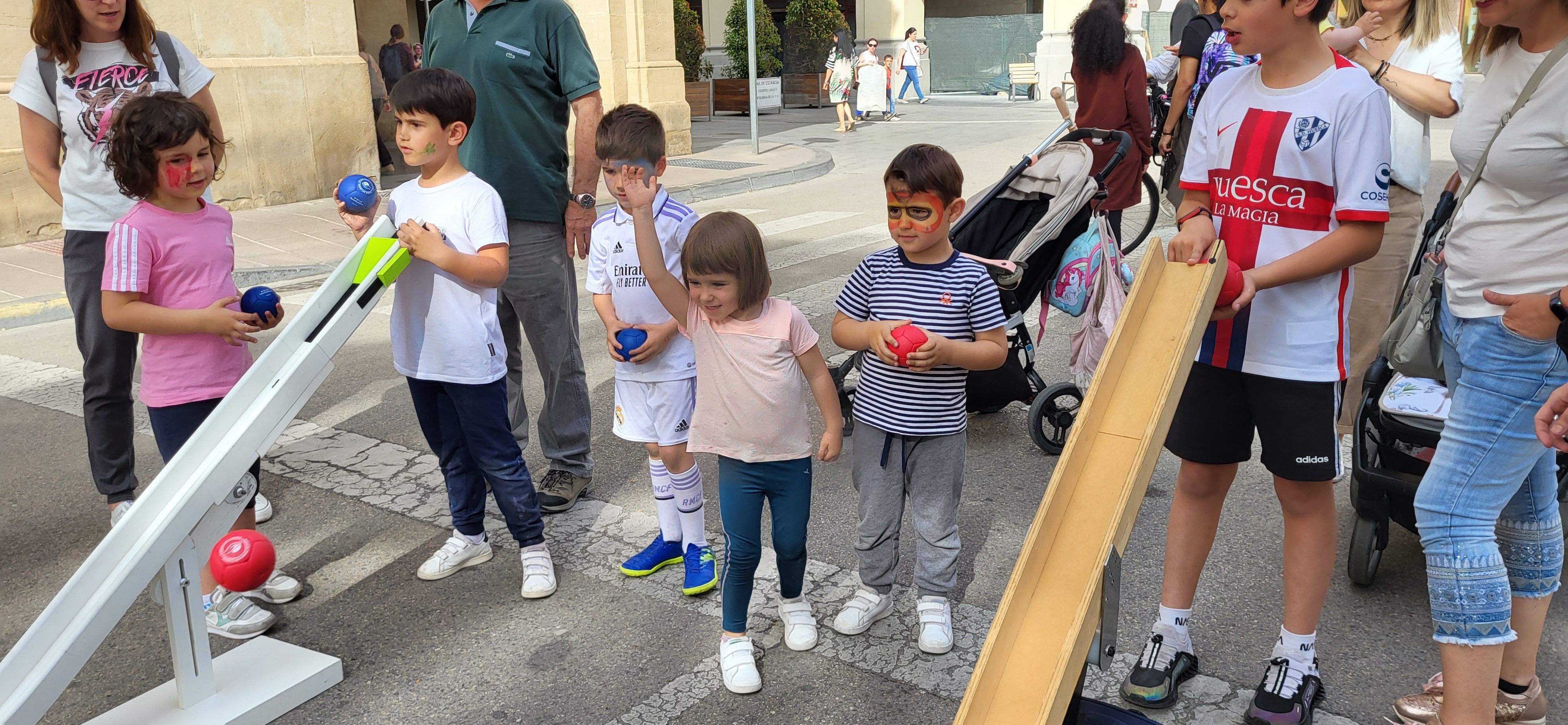 Huesca celebra el Día del Juego en la Calle. Foto: Mercedes Manterola