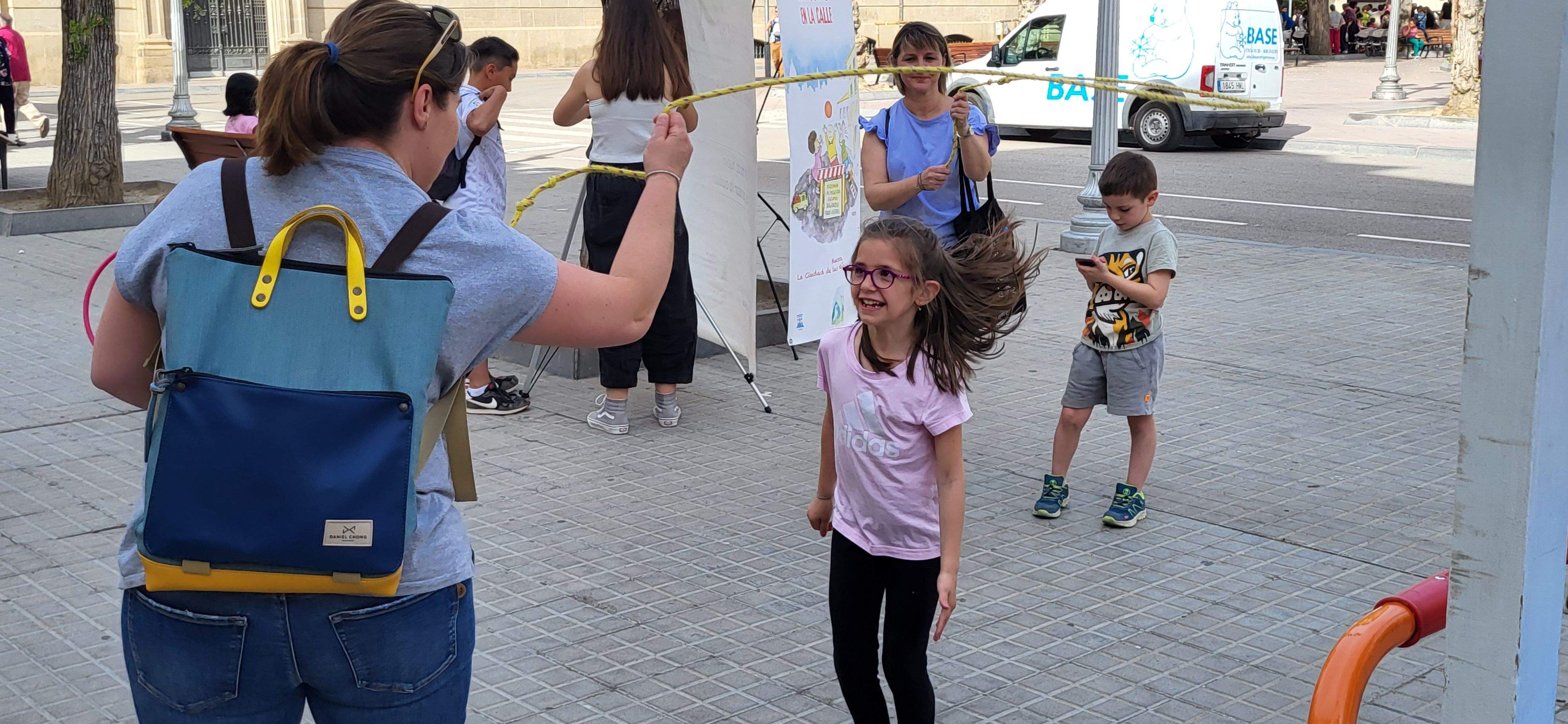 Huesca celebra el Día del Juego en la Calle. Foto: Mercedes Manterola