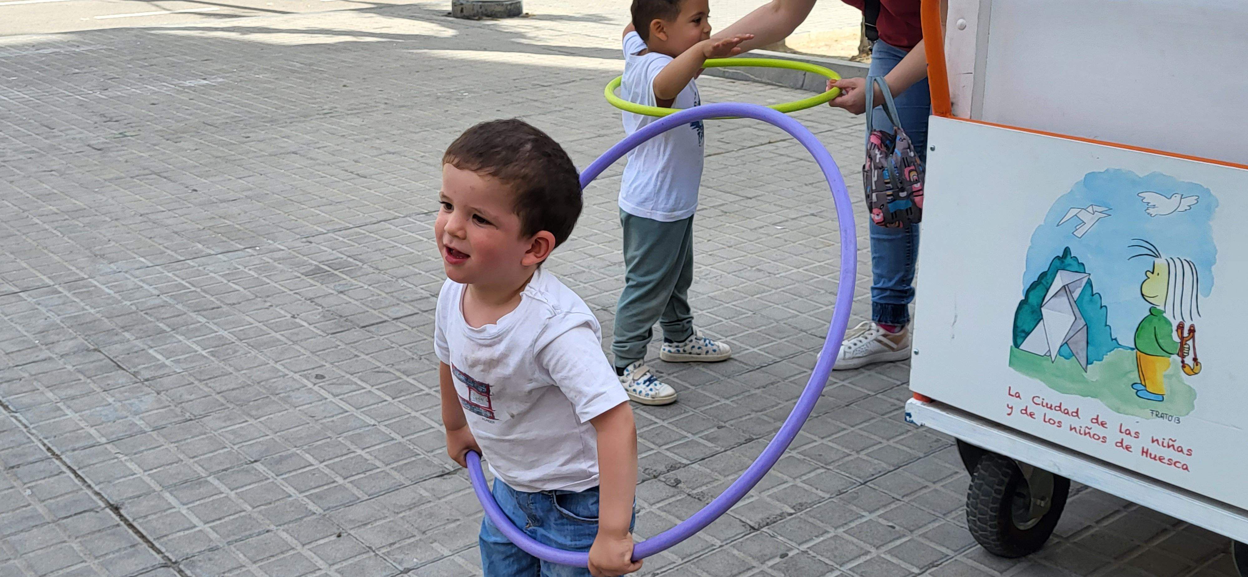 Huesca celebra el Día del Juego en la Calle. Foto: Mercedes Manterola
