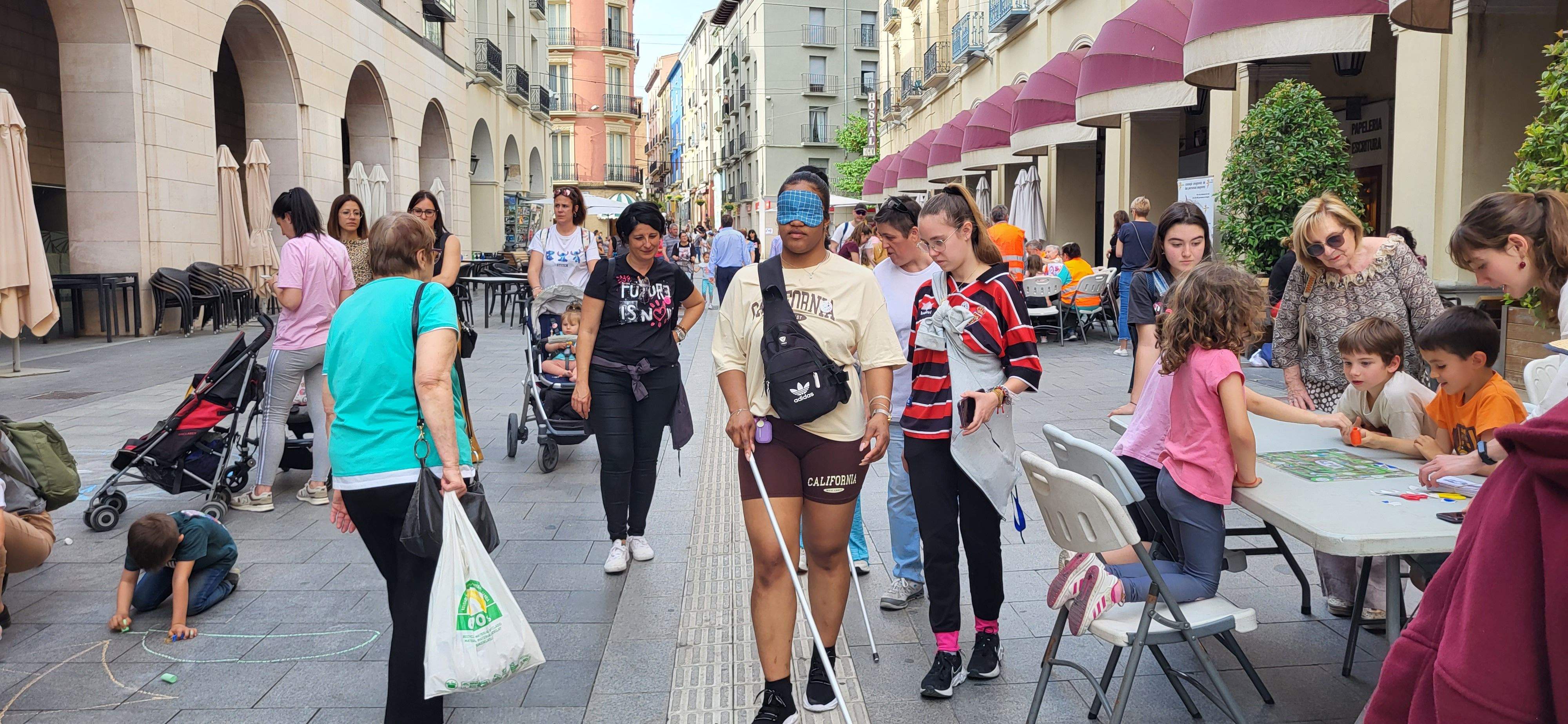 Huesca celebra el Día del Juego en la Calle. Foto: Mercedes Manterola