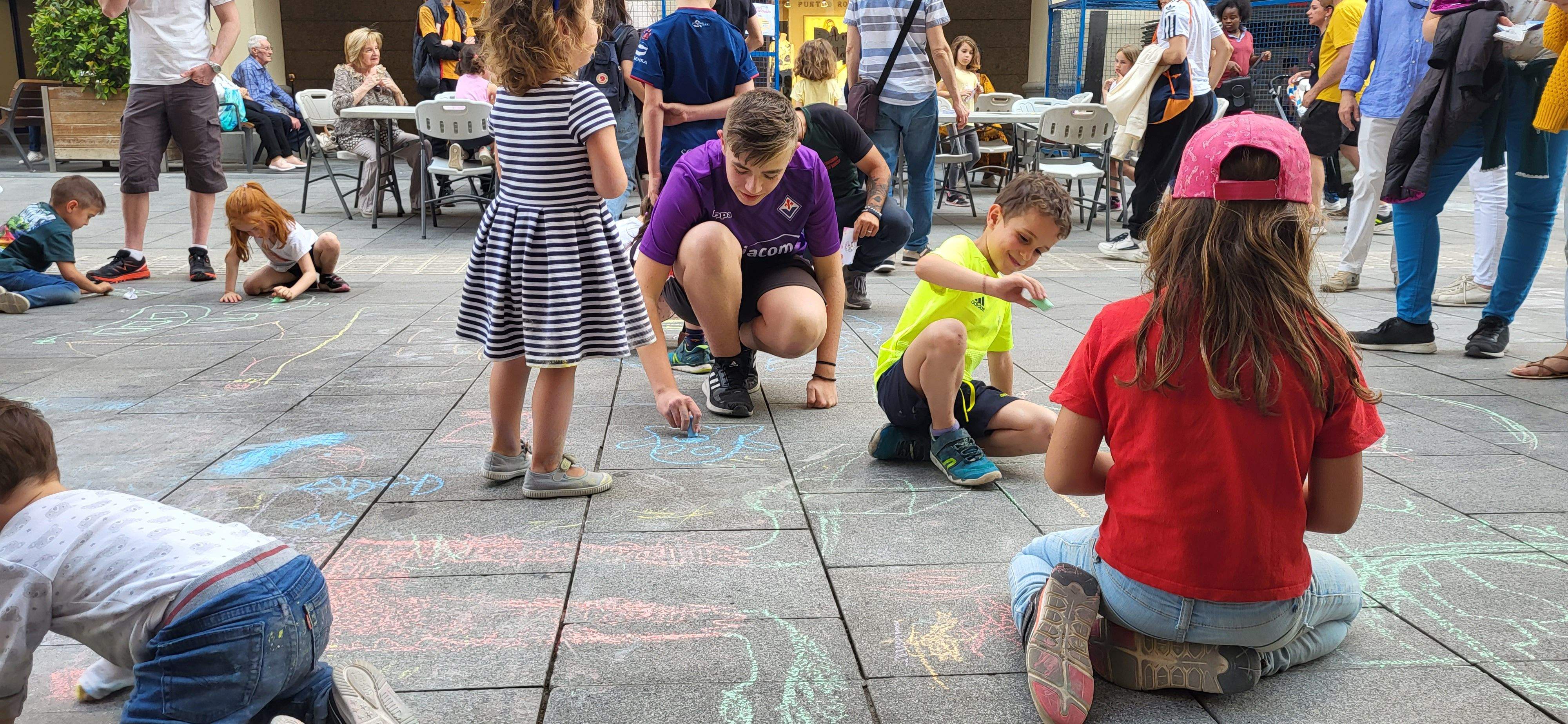 Huesca celebra el Día del Juego en la Calle. Foto: Mercedes Manterola
