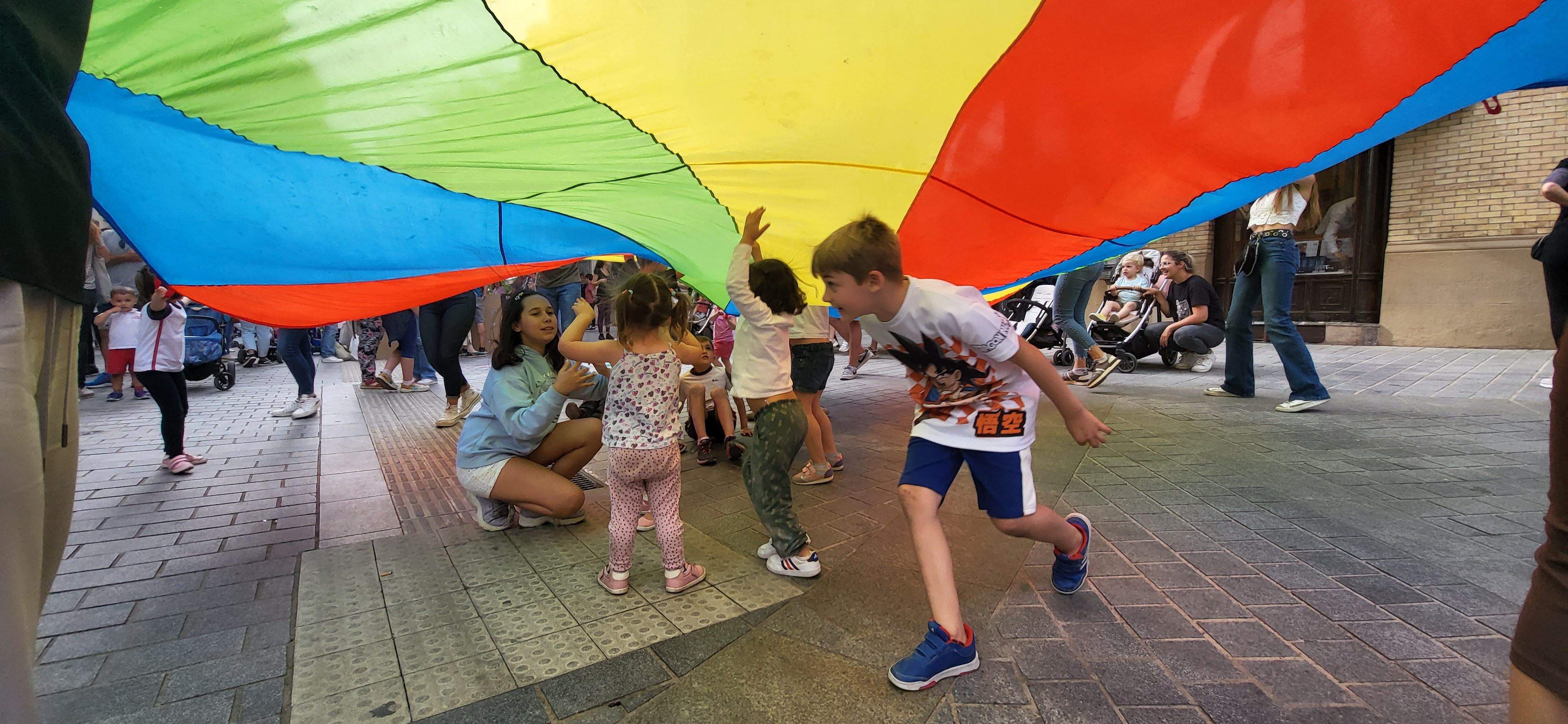 Huesca celebra el Día del Juego en la Calle. Foto: Mercedes Manterola