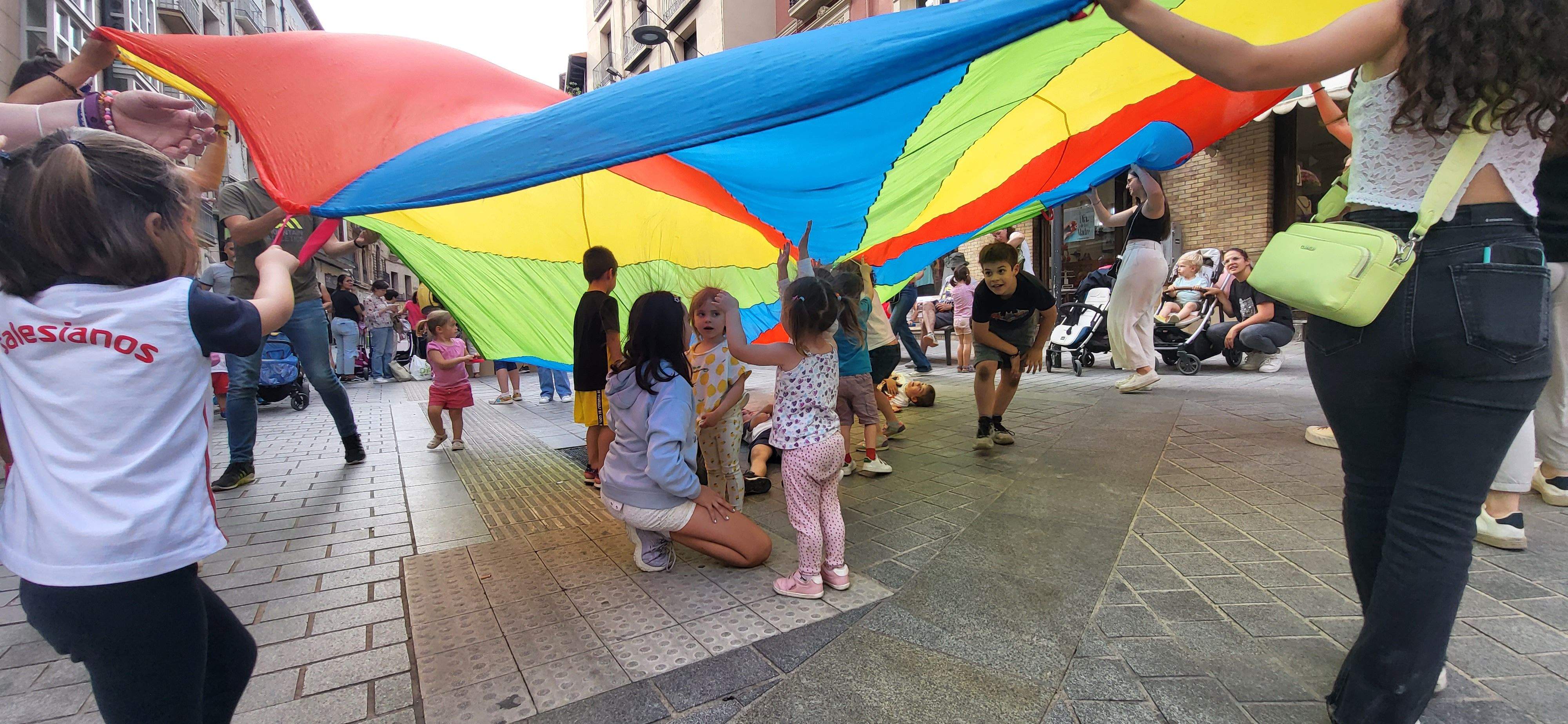 Huesca celebra el Día del Juego en la Calle. Foto: Mercedes Manterola