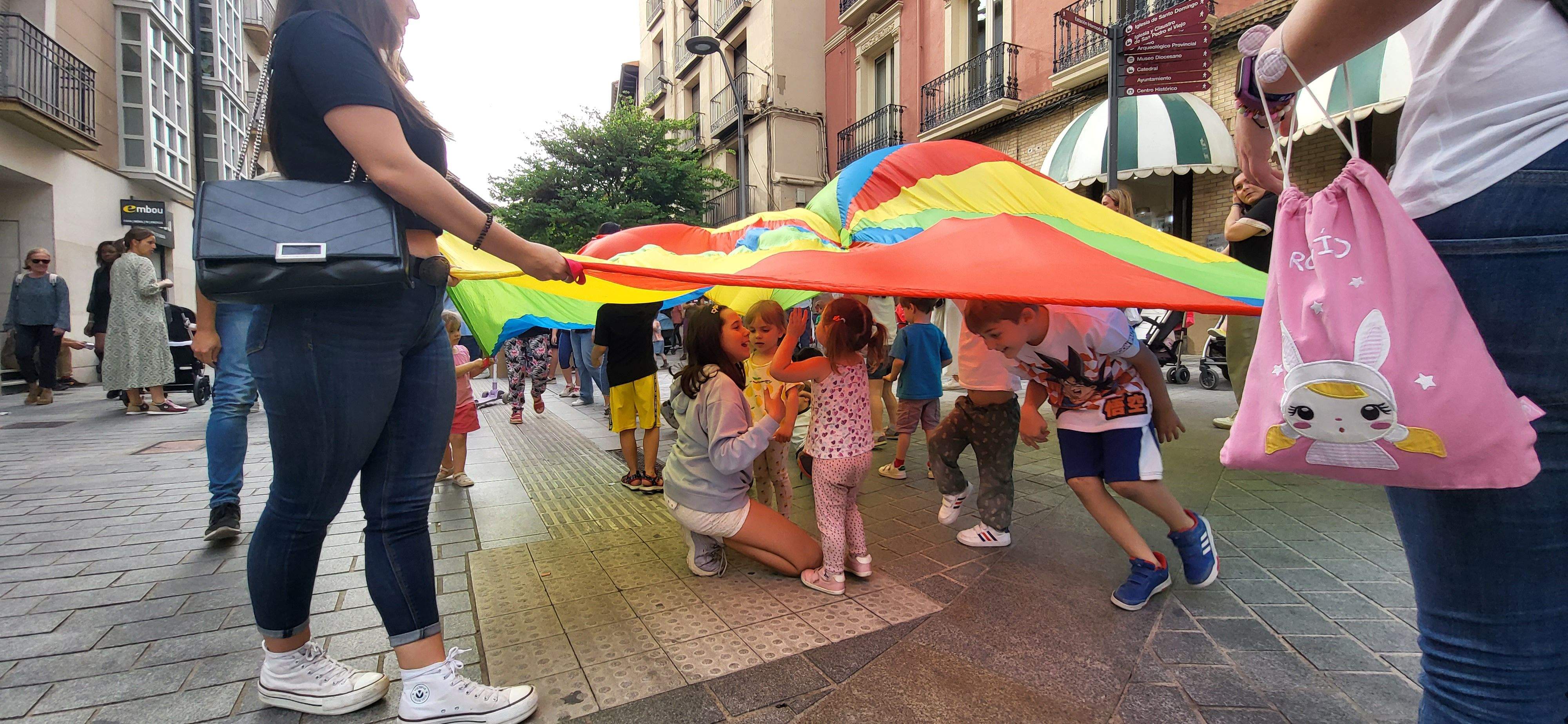 Huesca celebra el Día del Juego en la Calle. Foto: Mercedes Manterola
