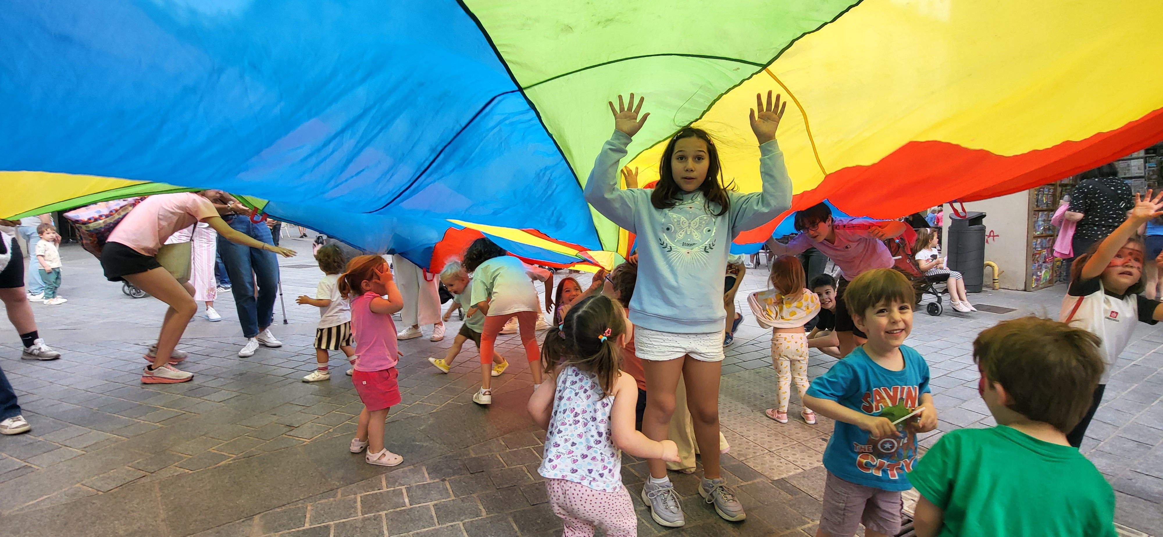 Huesca celebra el Día del Juego en la Calle. Foto: Mercedes Manterola