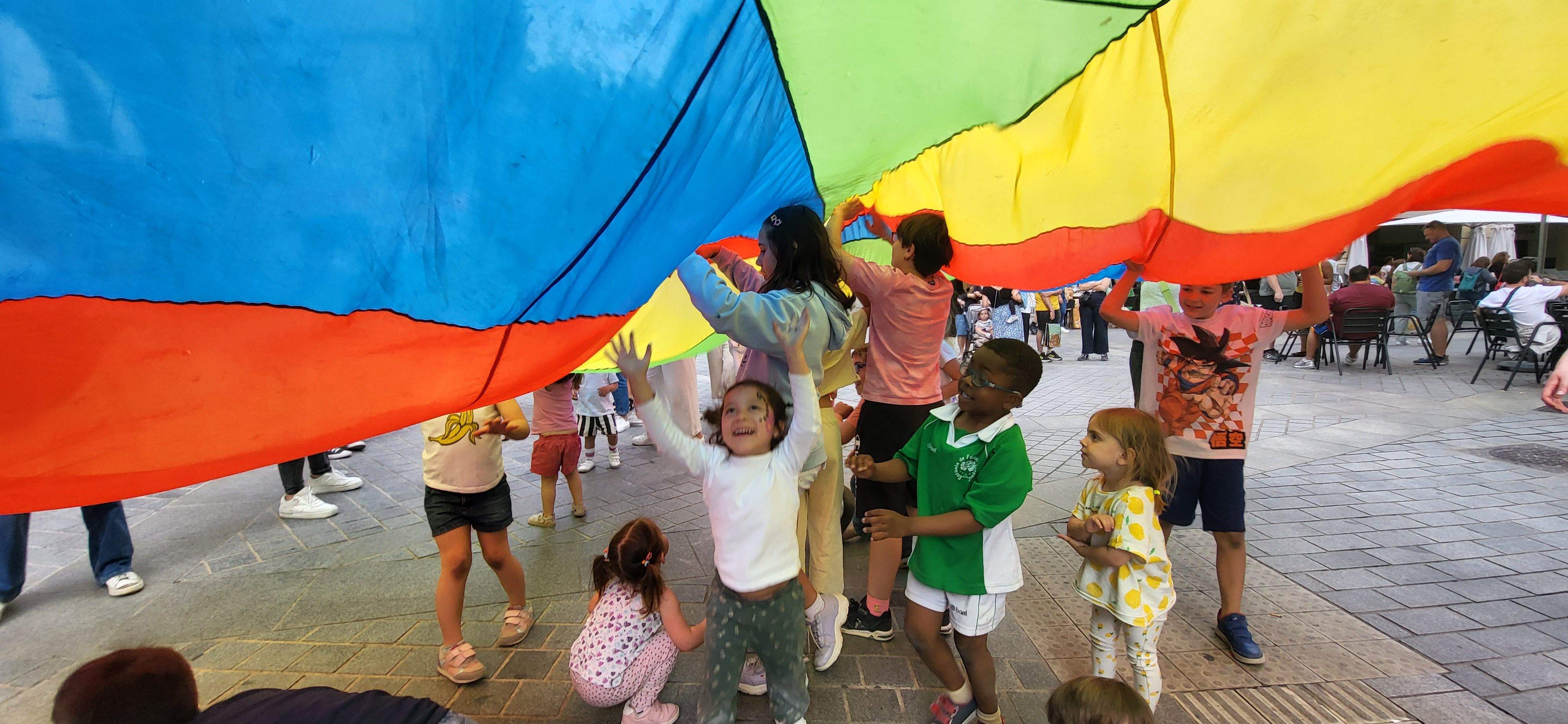 Huesca celebra el Día del Juego en la Calle. Foto: Mercedes Manterola