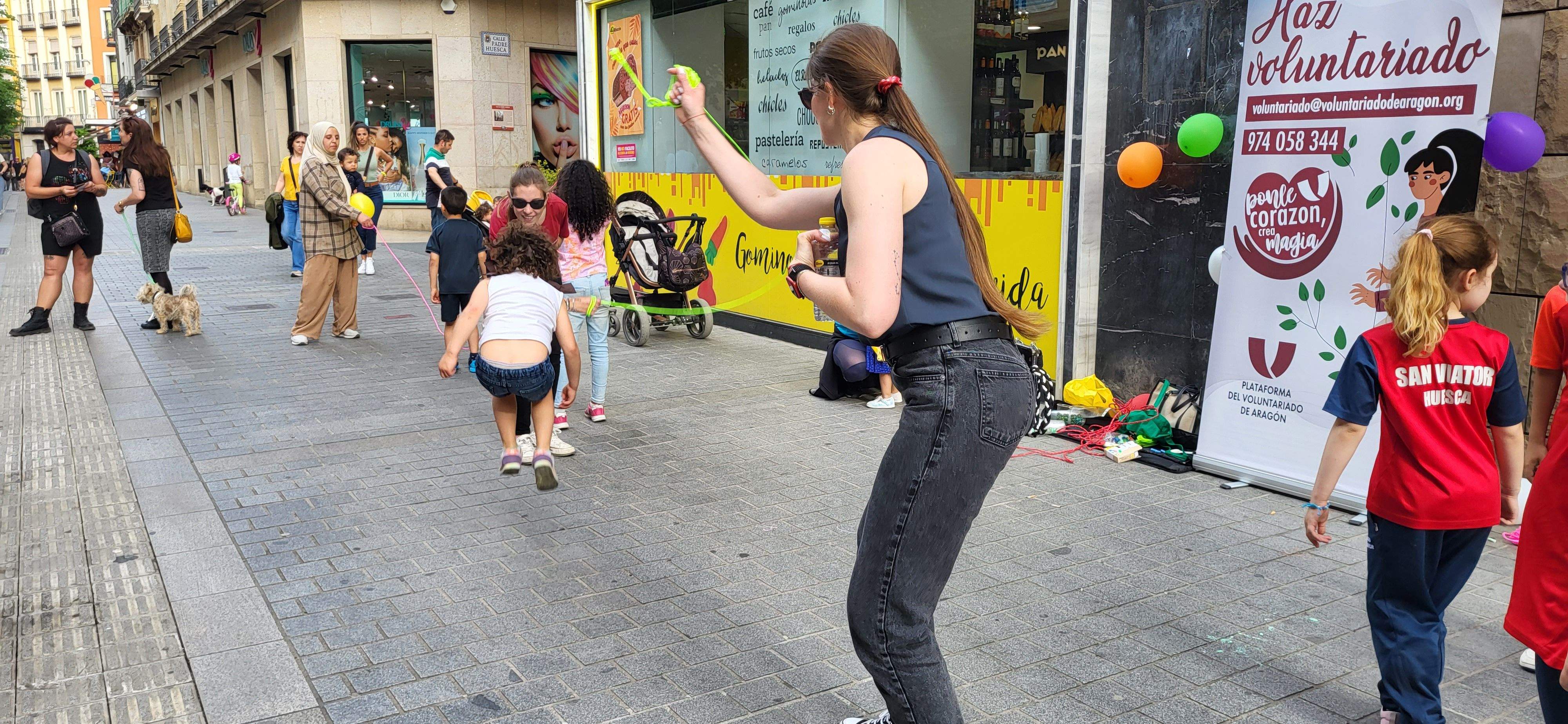 Huesca celebra el Día del Juego en la Calle. Foto: Mercedes Manterola