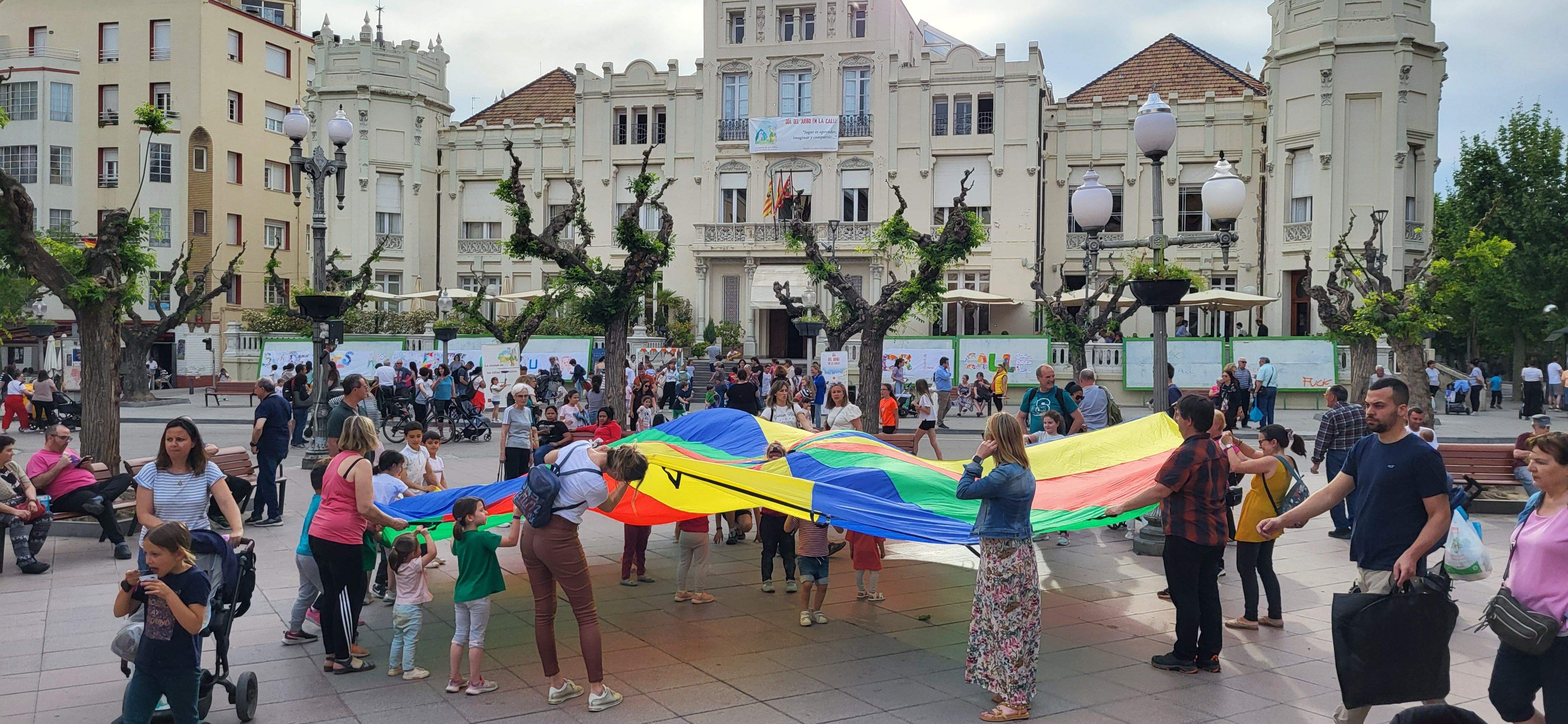 Huesca celebra el Día del Juego en la Calle. Foto: Mercedes Manterola