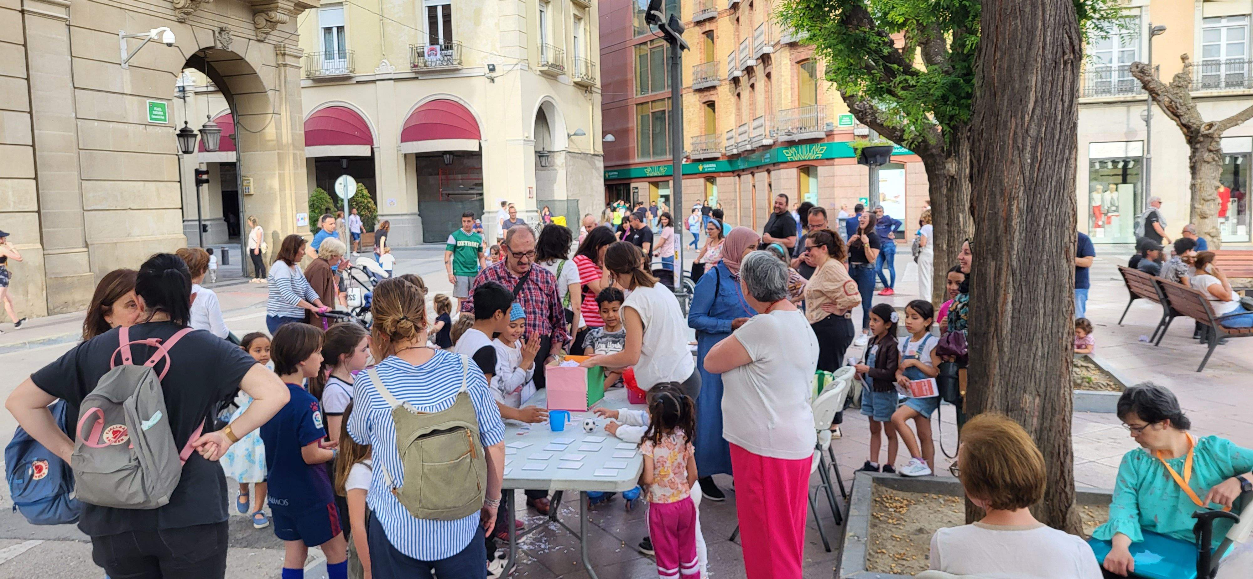 Huesca celebra el Día del Juego en la Calle. Foto: Mercedes Manterola