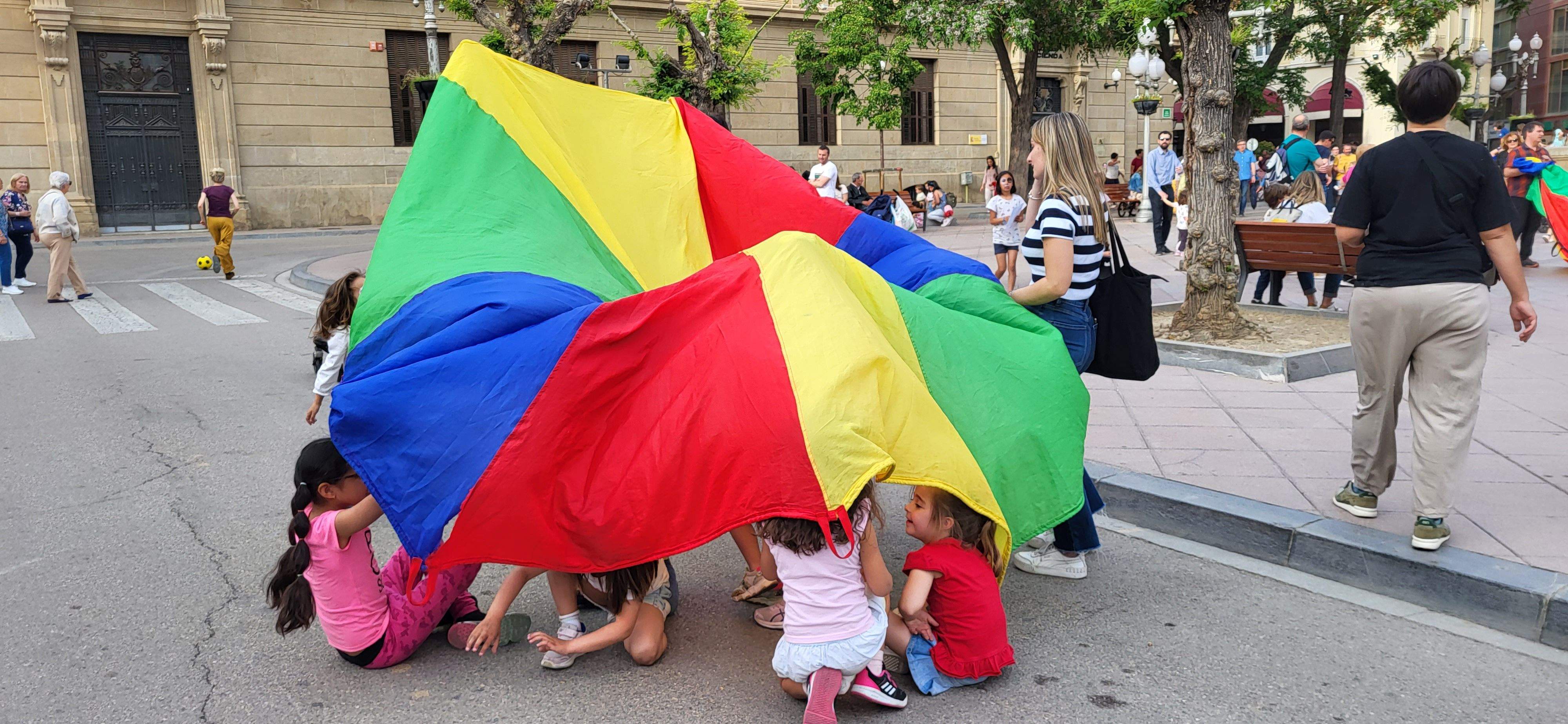 Huesca celebra el Día del Juego en la Calle. Foto: Mercedes Manterola