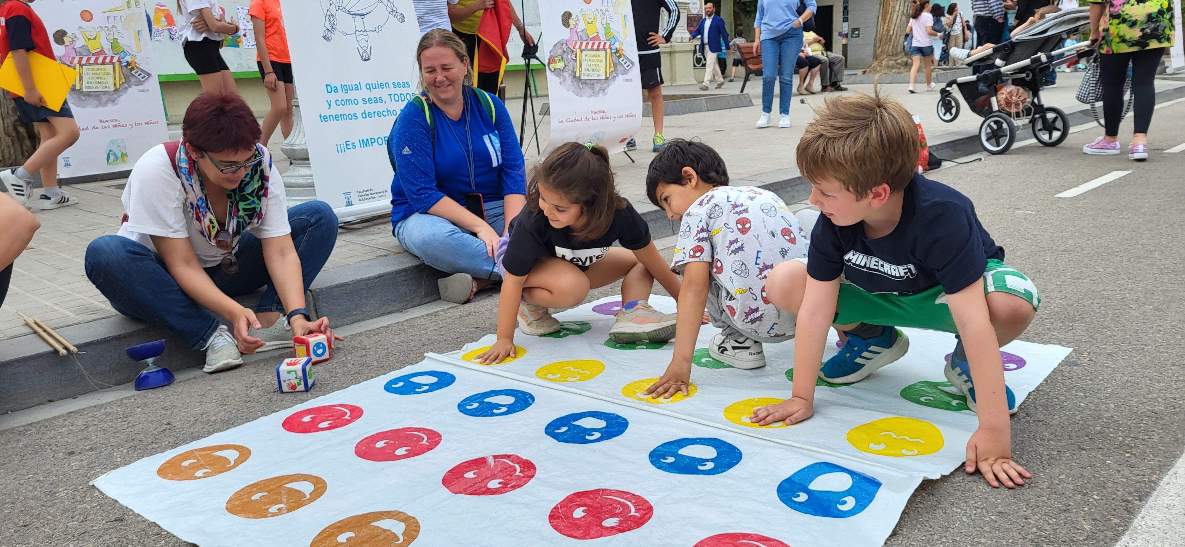 Huesca celebra el Día del Juego en la Calle. Foto: Mercedes Manterola