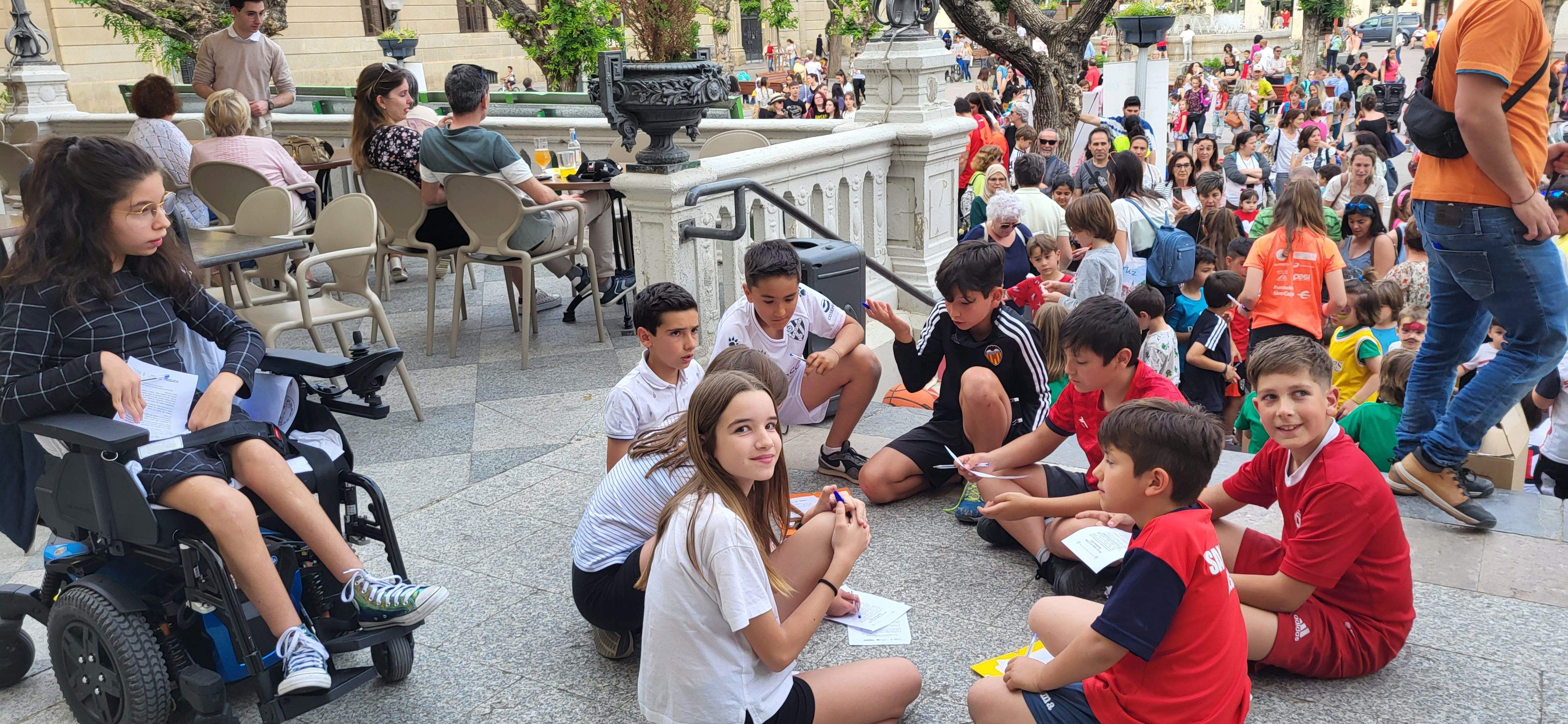 Huesca celebra el Día del Juego en la Calle. Foto: Mercedes Manterola