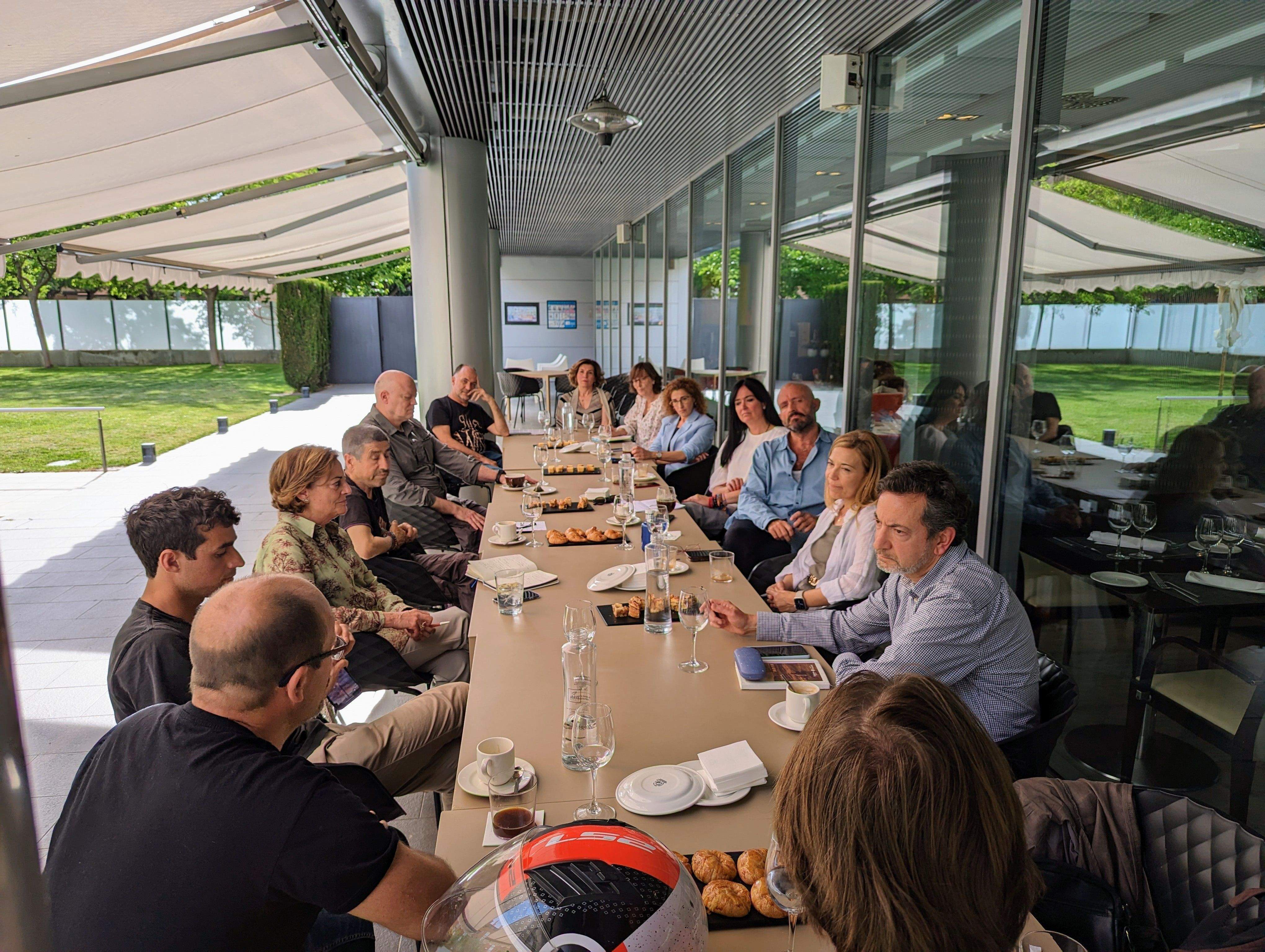 Encuentro con agentes culturales de Lorena Orduna, Ana Alós y Jaime de los Santos