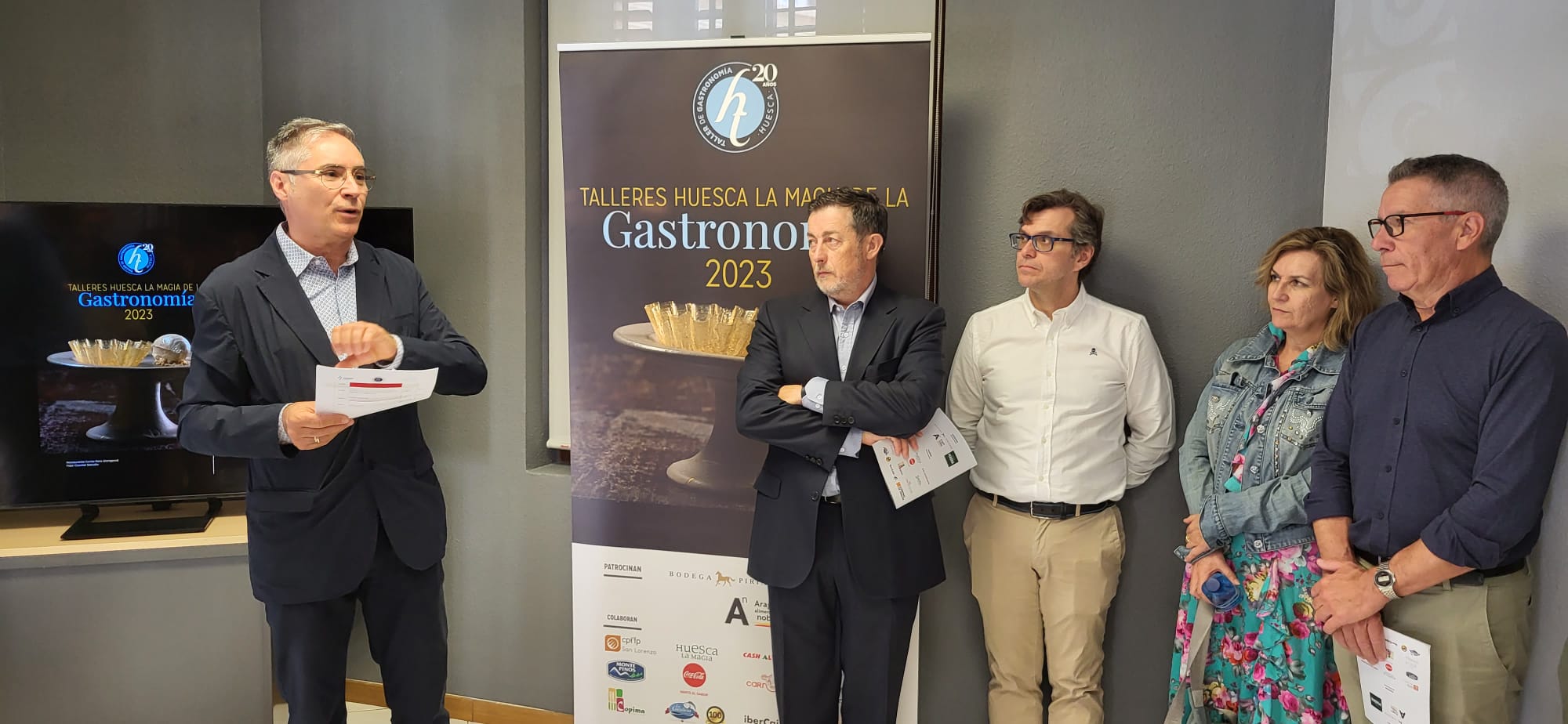 Presentación de los Talleres de Gastronomía de la Asociación de Hostelería.