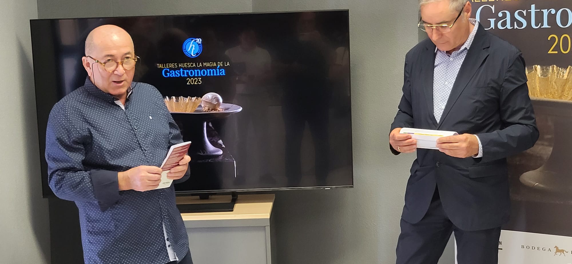 Presentación de los Talleres de Gastronomía de la Asociación de Hostelería.