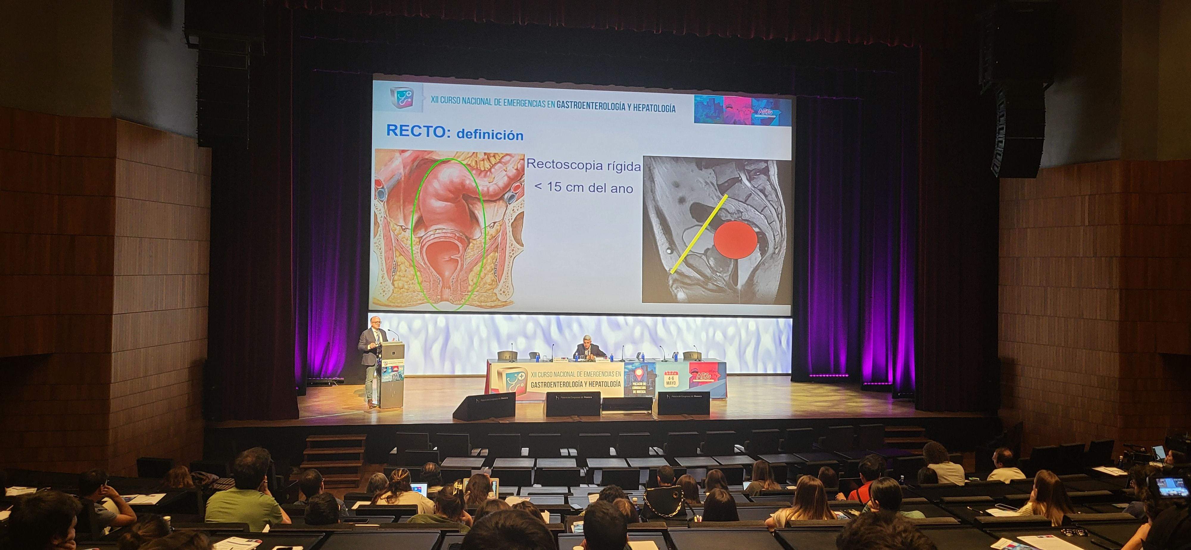 Curso Nacional de Emergencias Abdominales. Foto Myriam Martínez