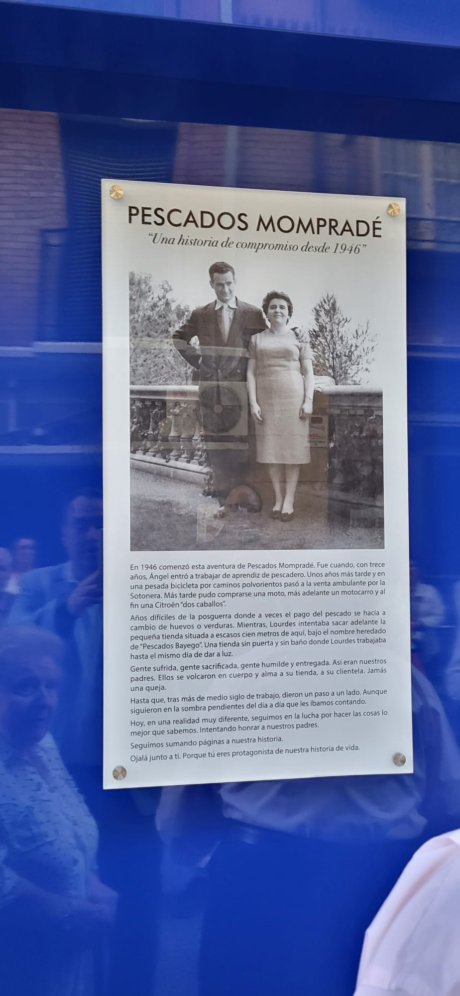 Homenaje a Ángel Mompradé y Lourdes Viñuales