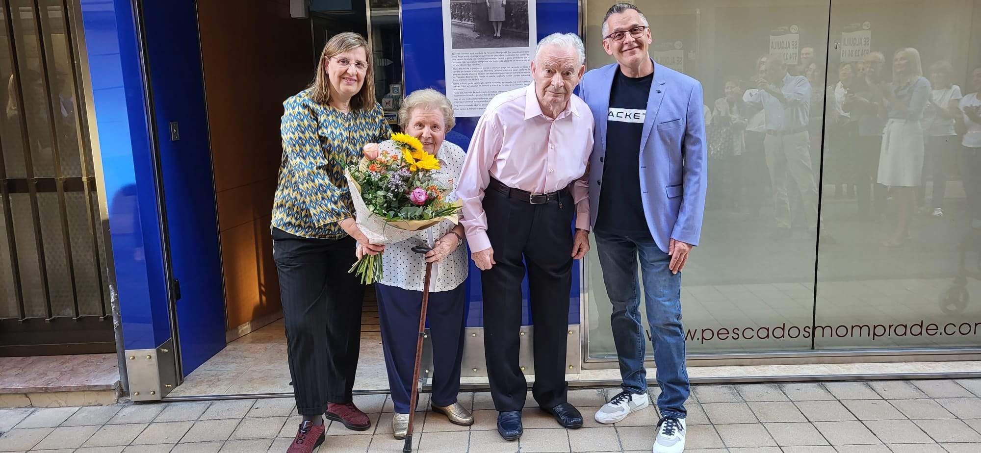 Homenaje a Ángel Mompradé y Lourdes Viñuales