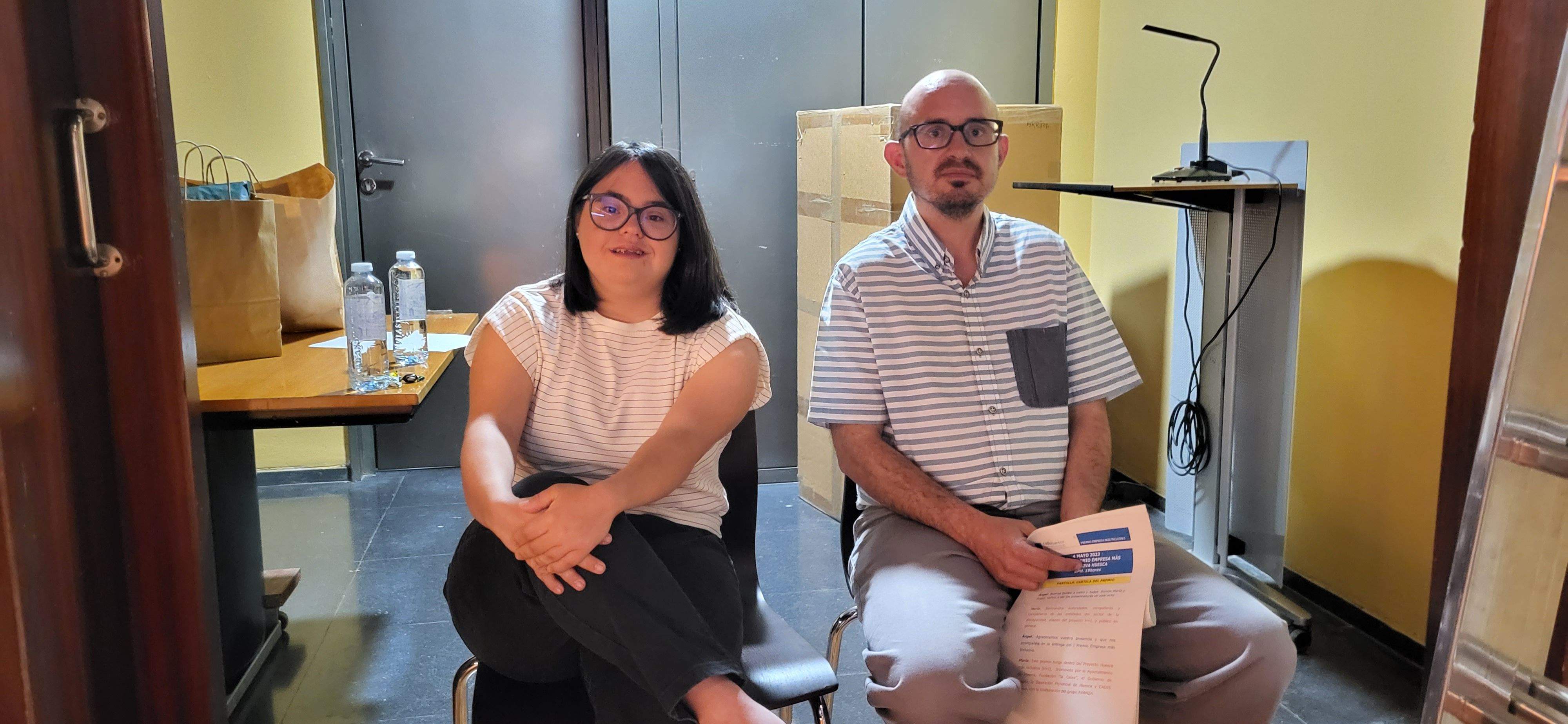 Entrega del primer premio Empresa más inclusiva. Foto Myriam Martínez