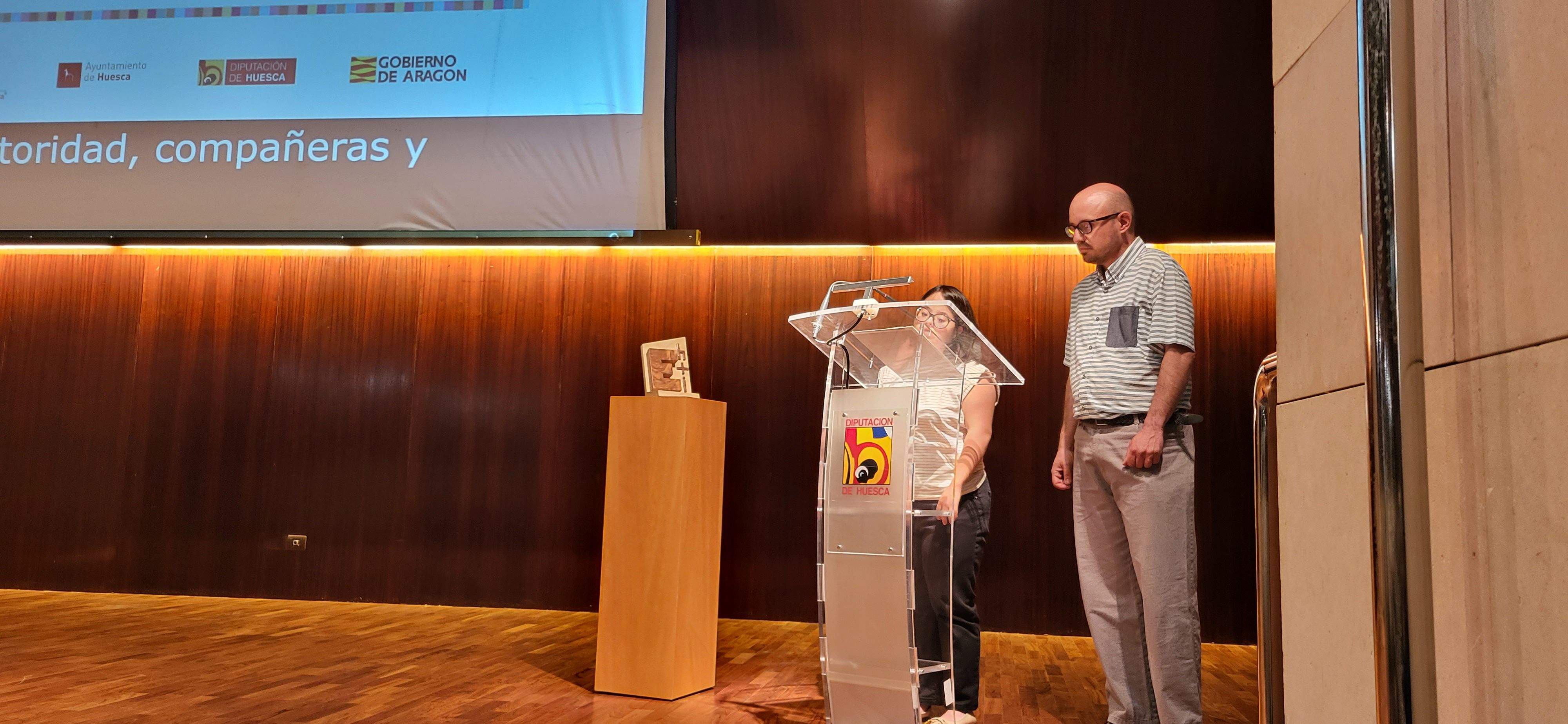 Entrega del primer premio Empresa más inclusiva. Foto Myriam Martínez