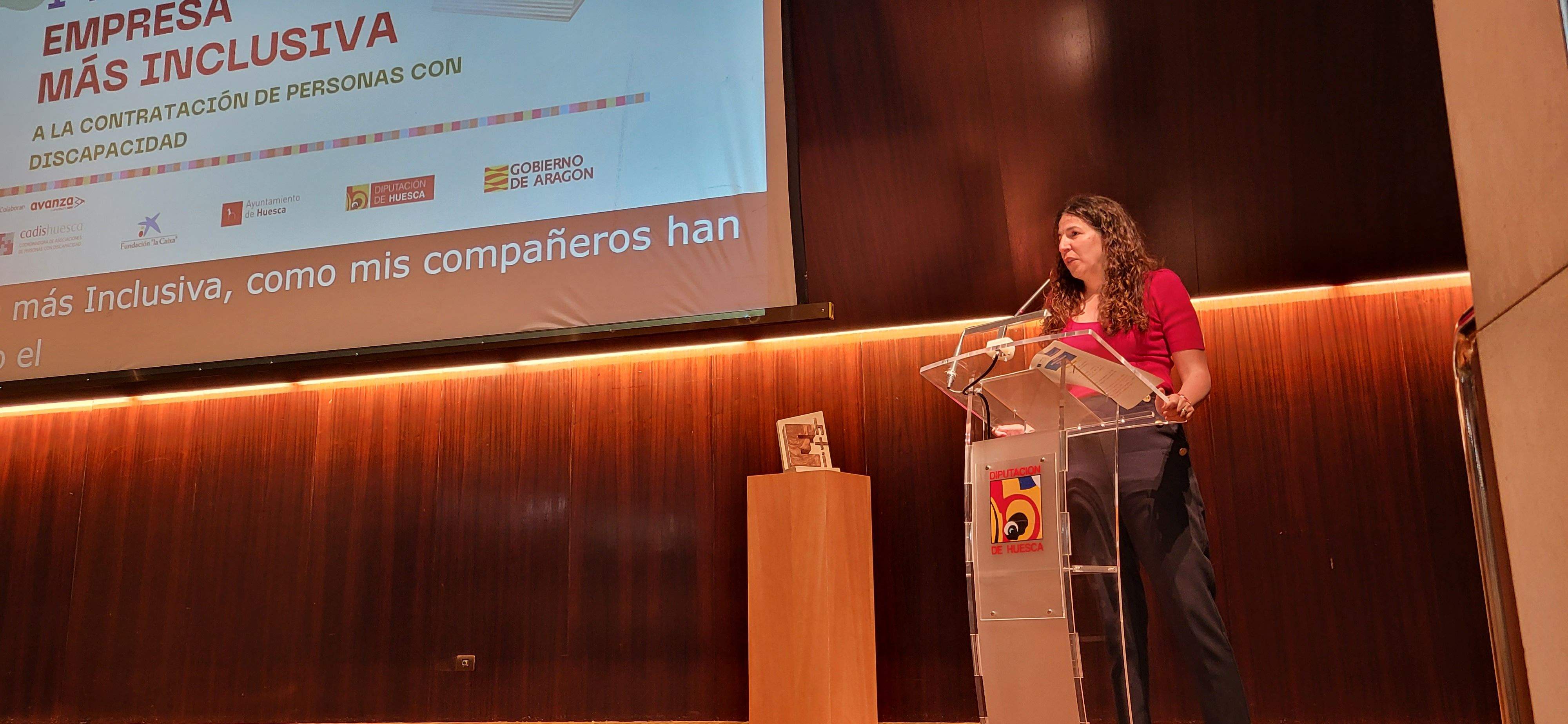 Entrega del primer premio Empresa más inclusiva. Foto Myriam Martínez