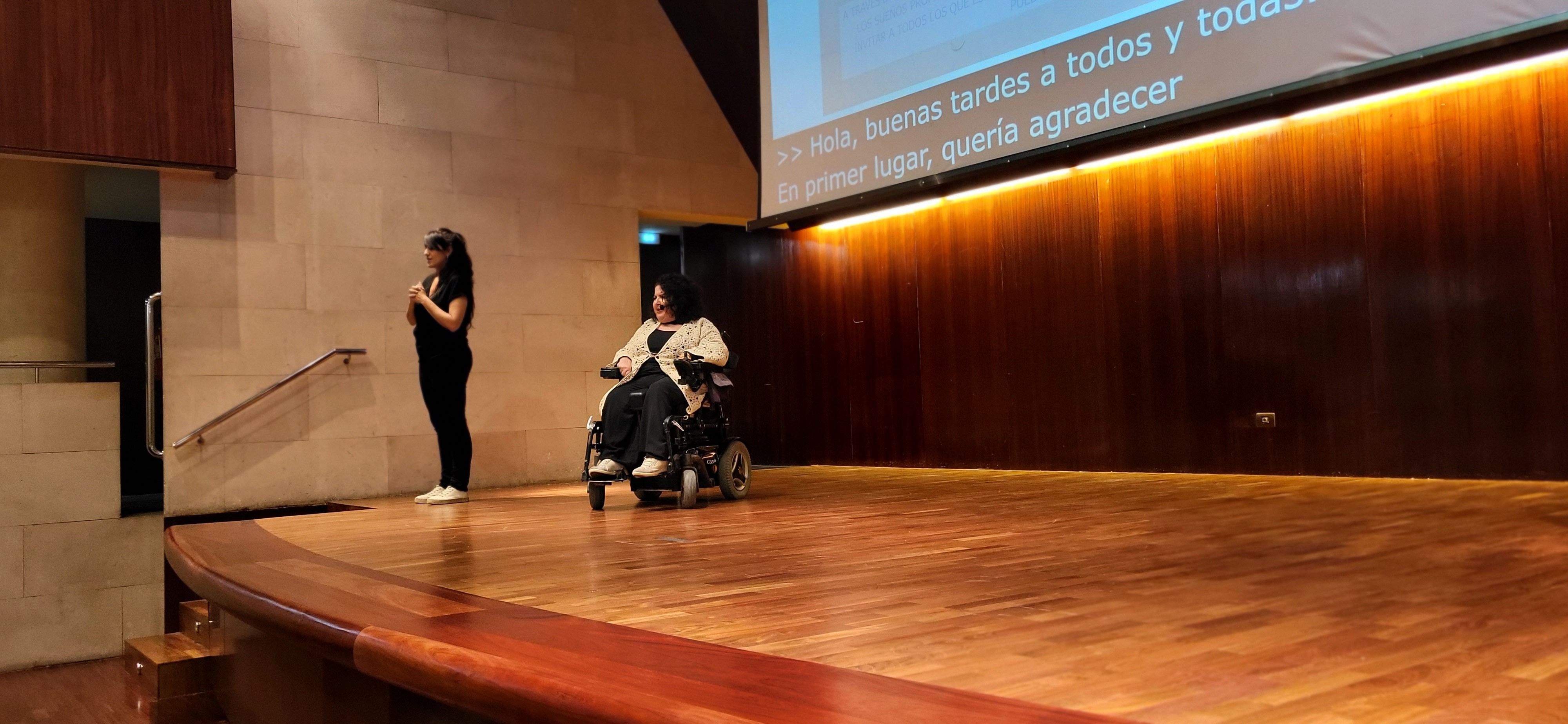 Entrega del primer premio Empresa más inclusiva. Foto Myriam Martínez