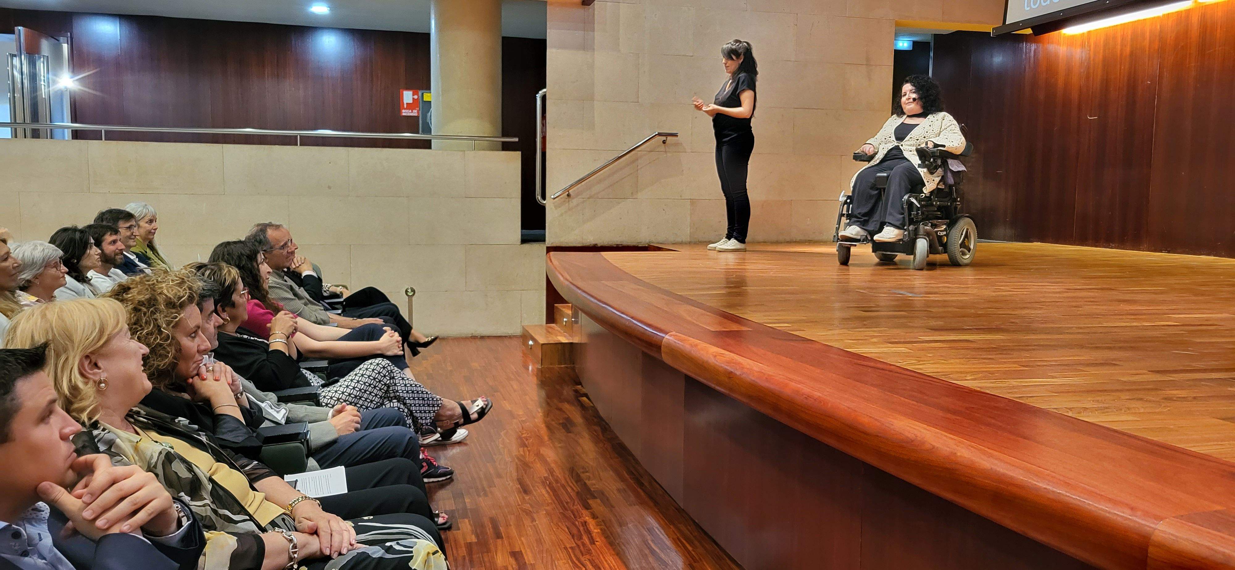 Entrega del primer premio Empresa más inclusiva. Foto Myriam Martínez