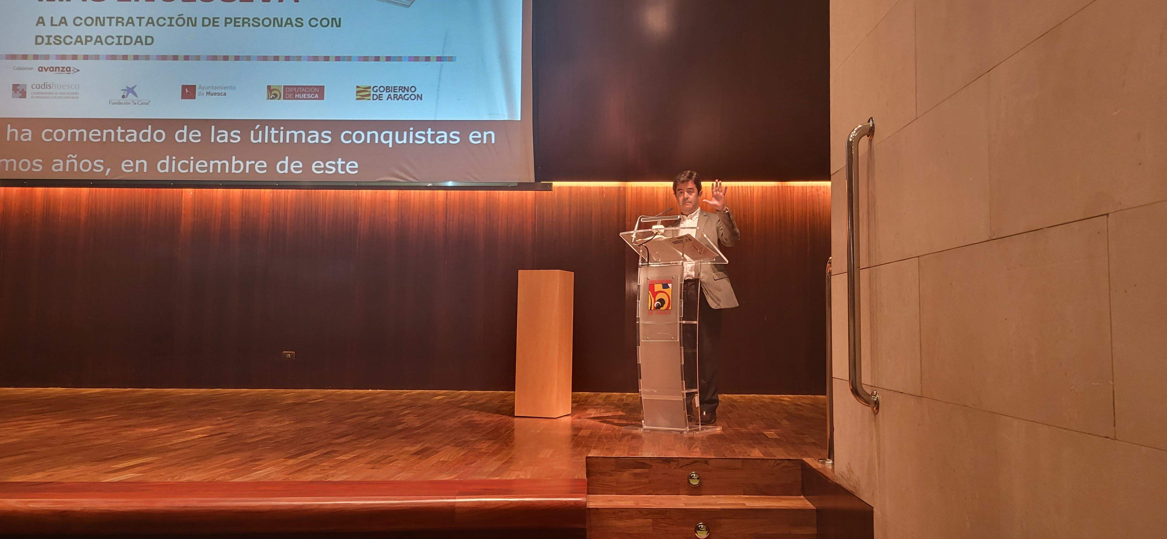 Entrega del primer premio Empresa más inclusiva. Foto Myriam Martínez