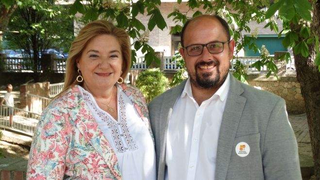 María Eugenia Gabás y Alberto Izquierdo, en la presentación del PAR