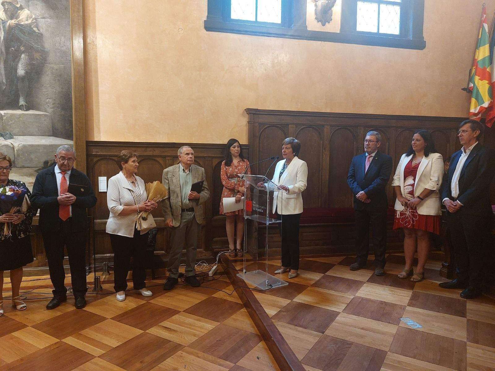 Bodas de Oro de 18 matrimonios oscenses.