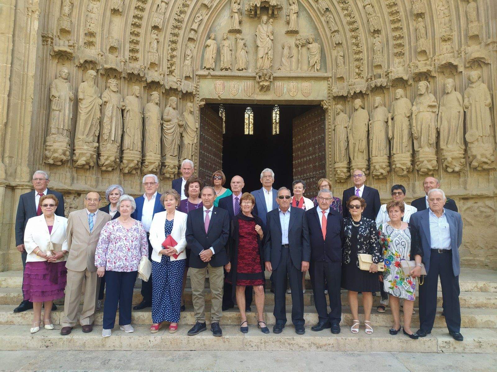 Bodas de Oro de 18 matrimonios oscenses.