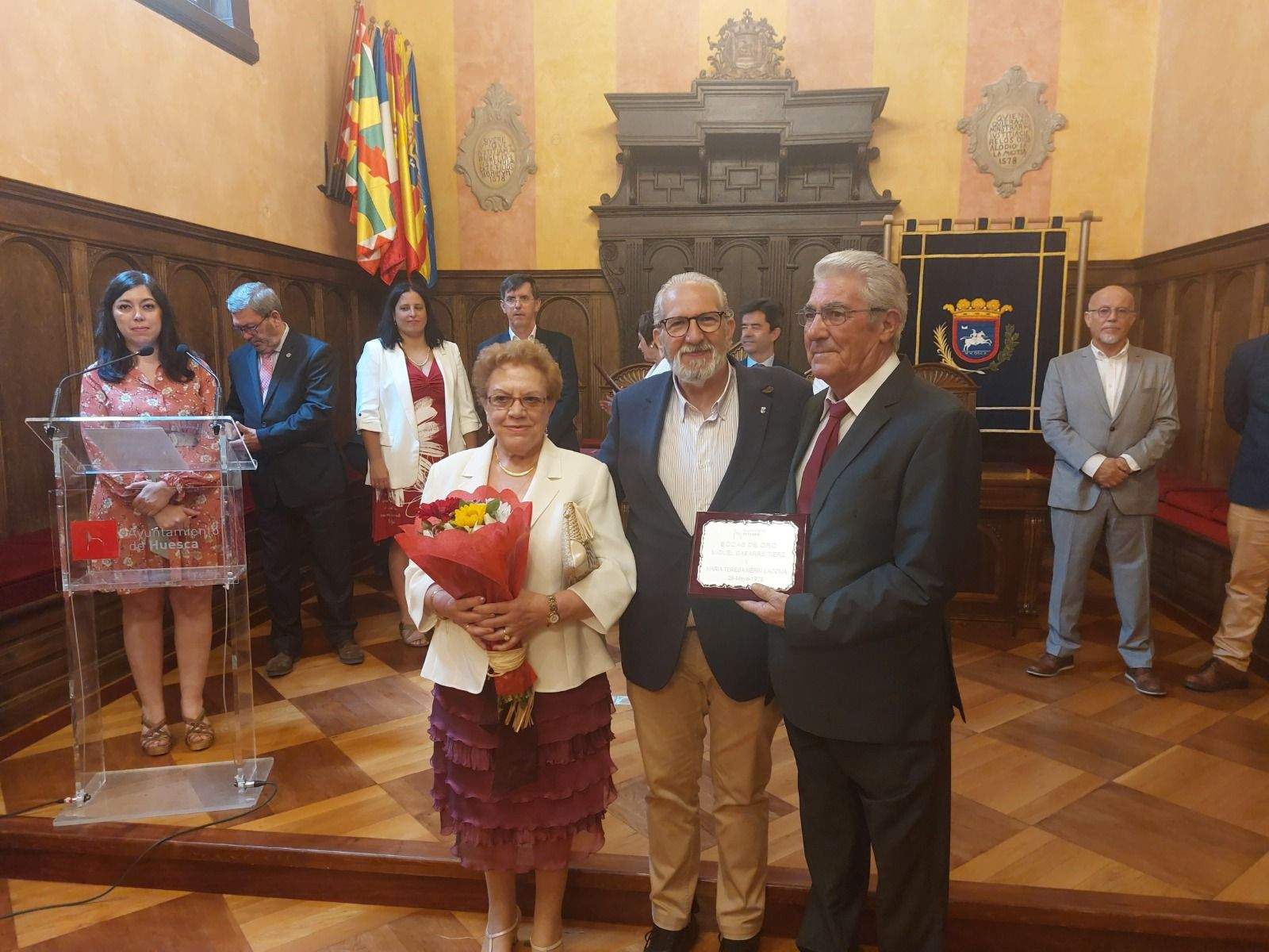 Bodas de Oro de 18 matrimonios oscenses.