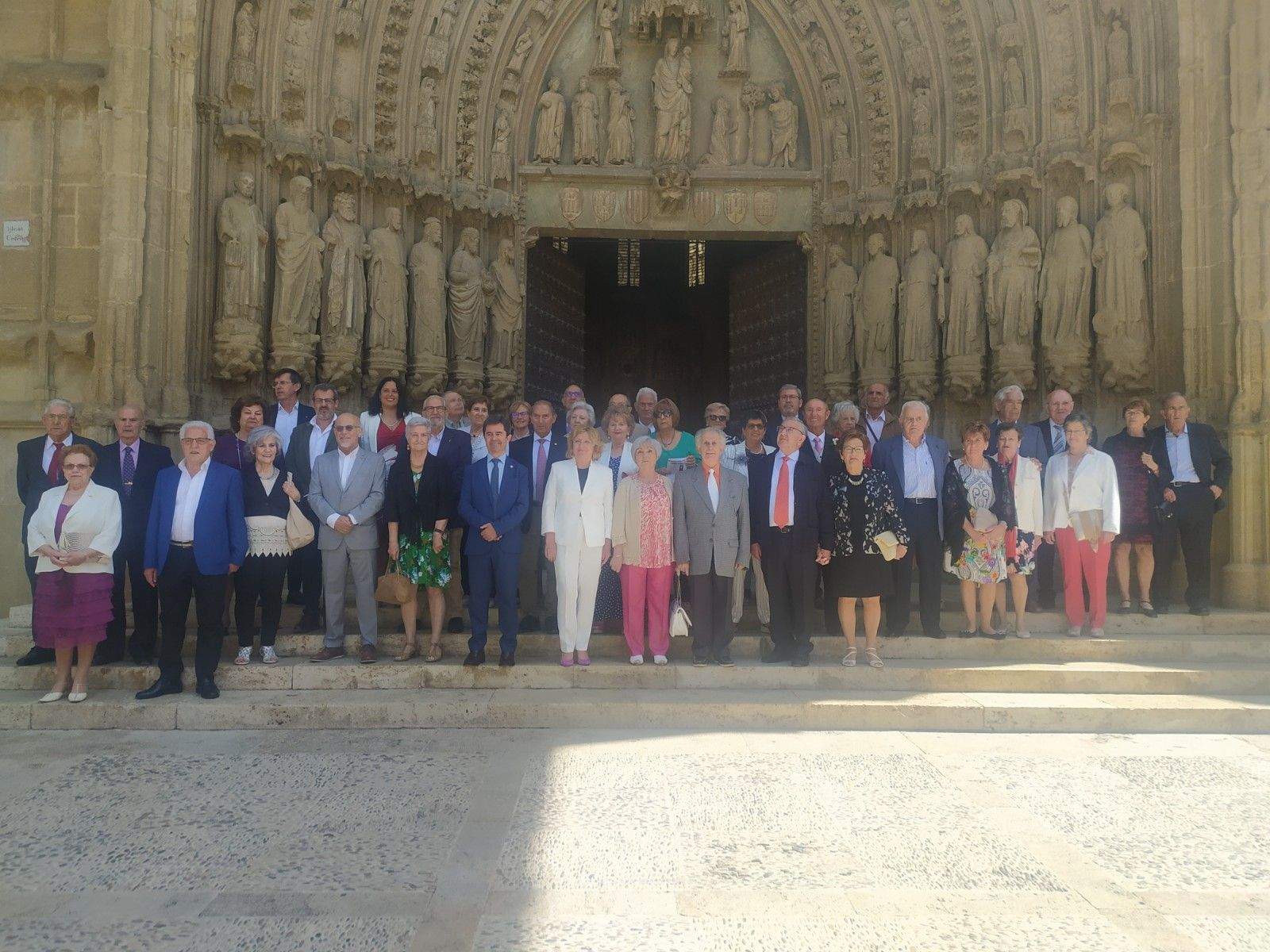 Bodas de Oro de 18 matrimonios oscenses.