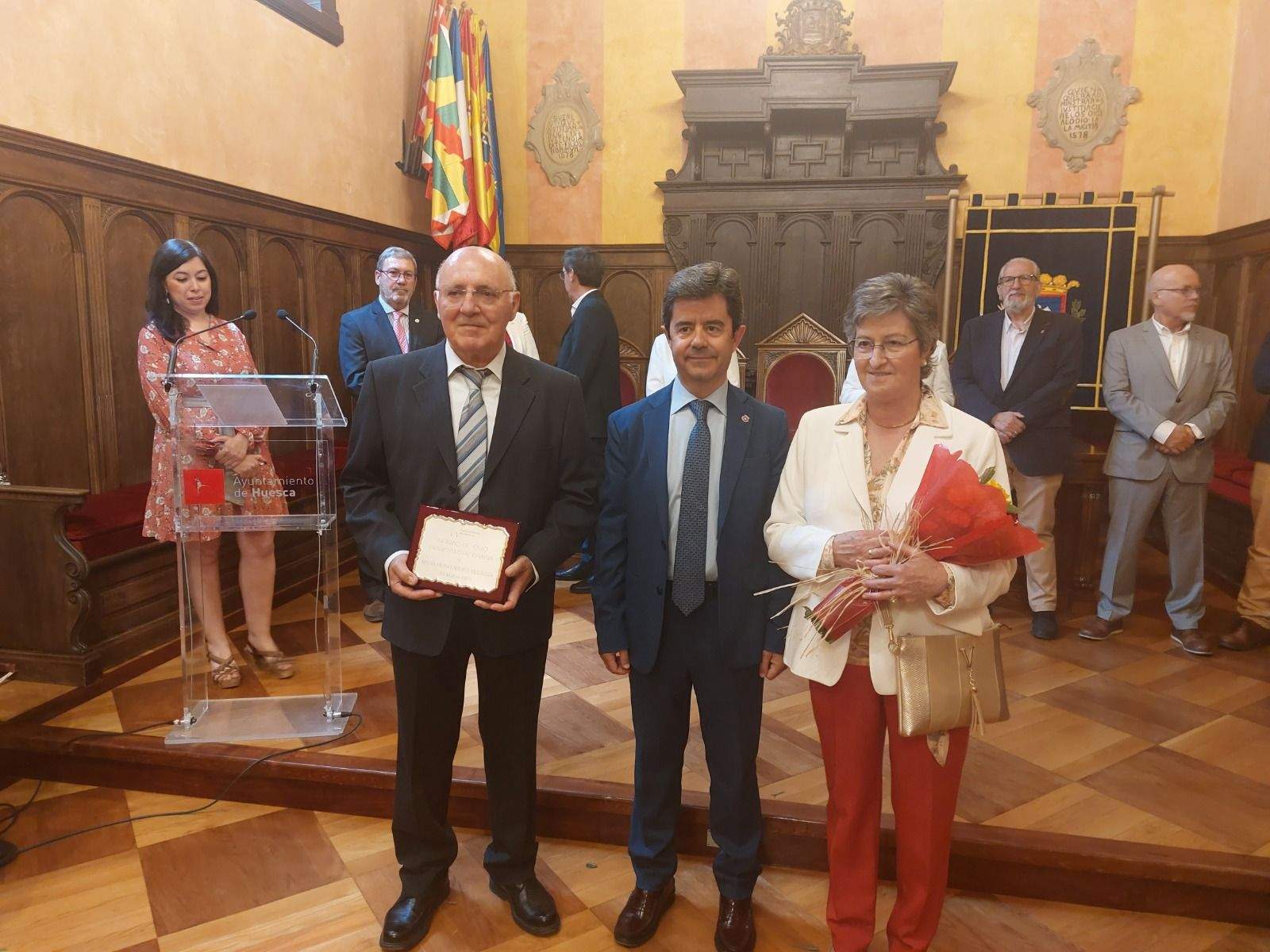 Bodas de Oro de 18 matrimonios oscenses.