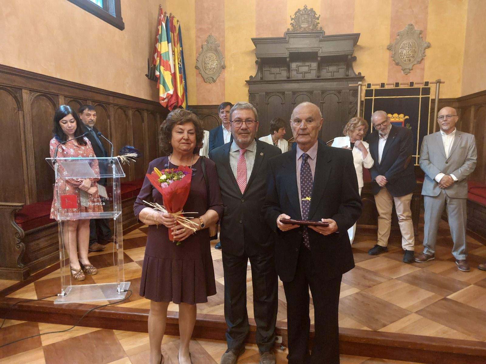 Bodas de Oro de 18 matrimonios oscenses.