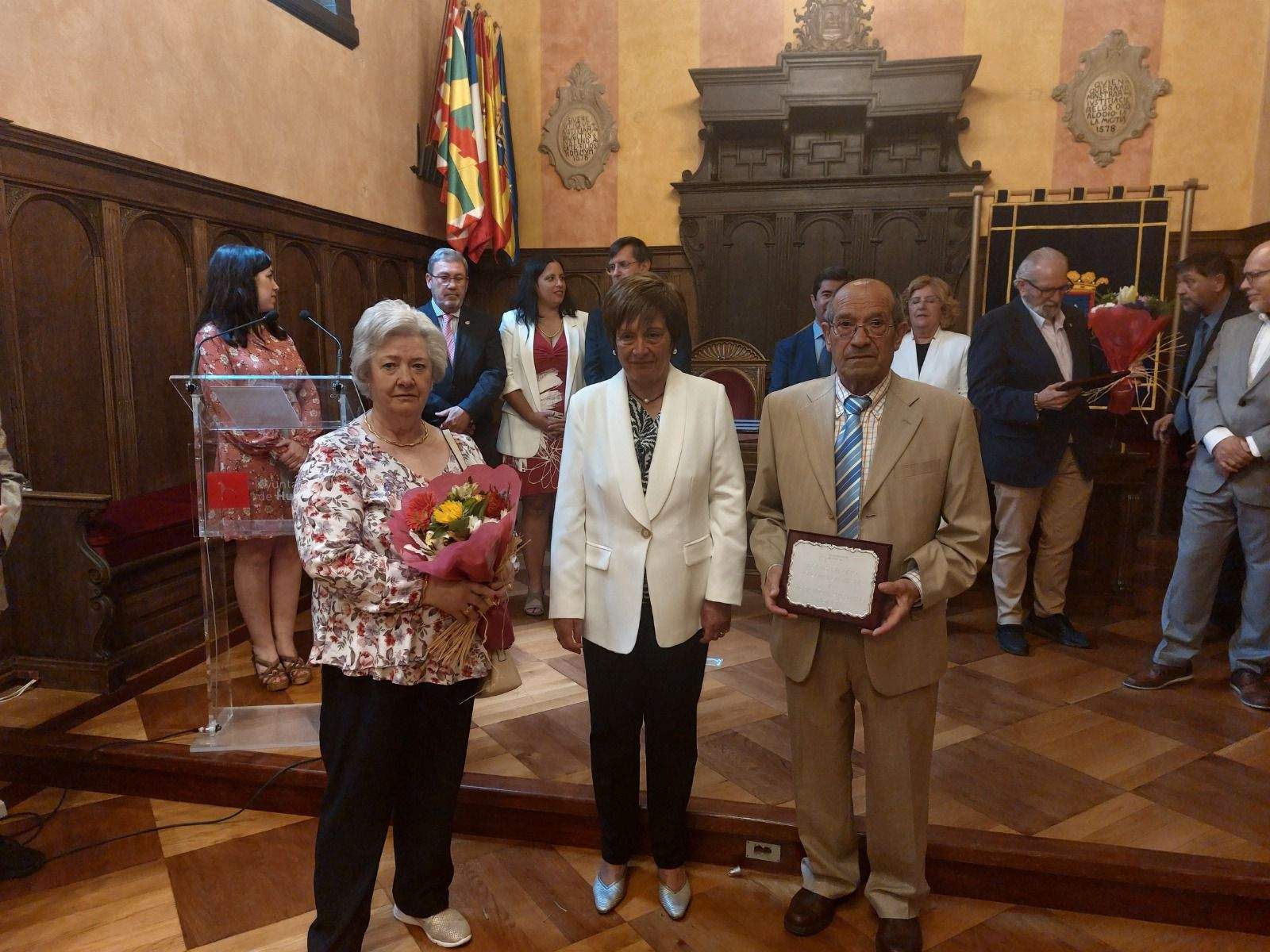 Bodas de Oro de 18 matrimonios oscenses.