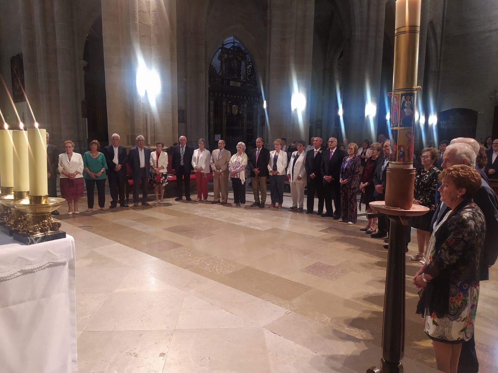 Bodas de Oro de 18 matrimonios oscenses.