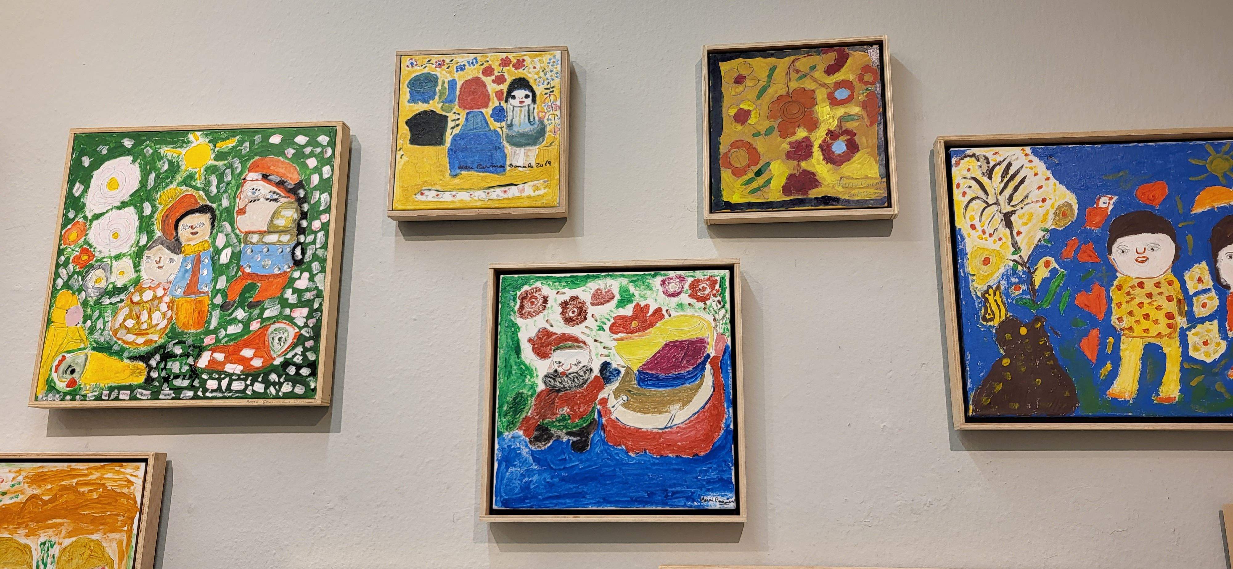 Exposición de Carmen Bonache en el Centro Cultural Manuel Benito Moliner. Foto Myriam Martínez