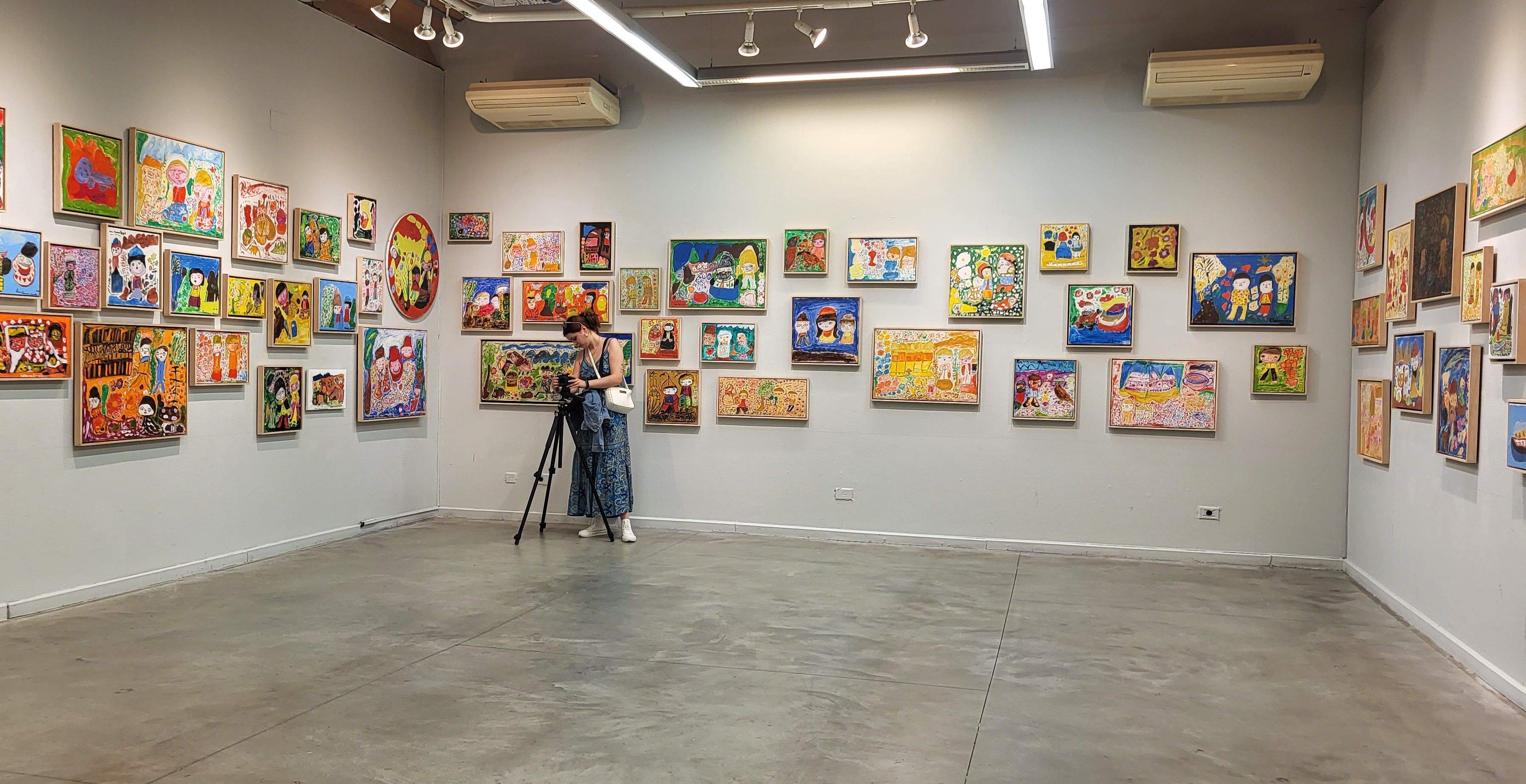 Exposición de Carmen Bonache en el Centro Cultural Manuel Benito Moliner. Foto Myriam Martínez