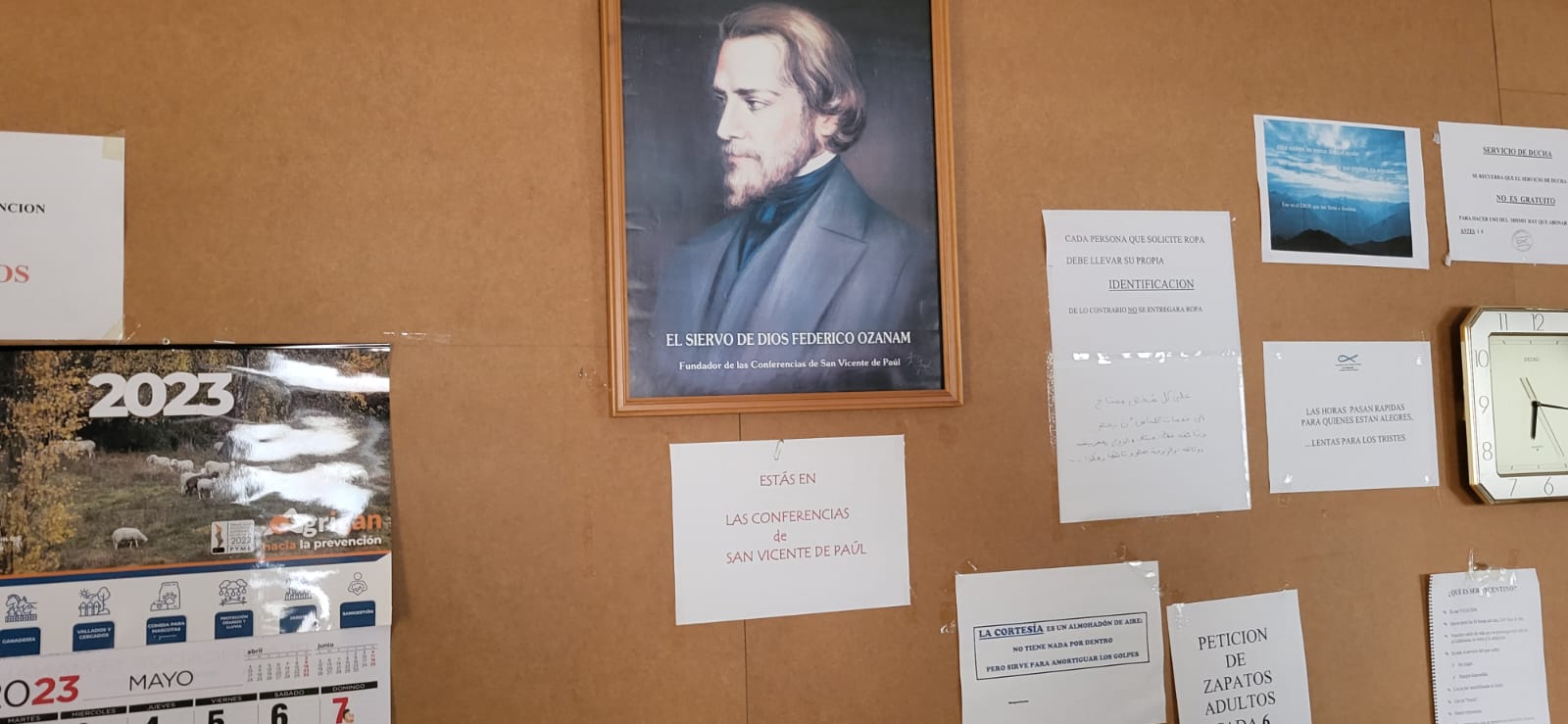 Jornada de puertas abiertas de las Conferencias de San Vicente de Paúl.