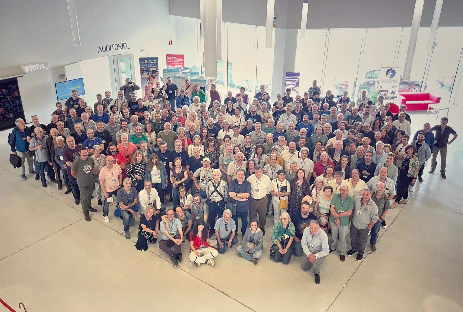 Foto de familia del Congreso de Astronomía