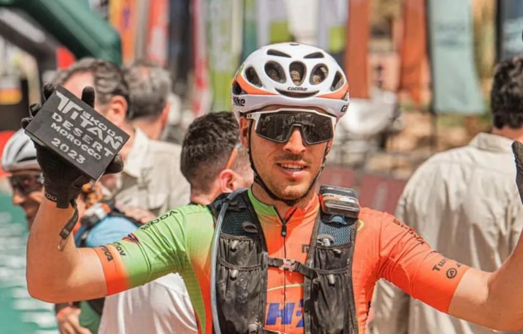 Adrián Soriano, orgullo "finisher" de la Titan Desert.